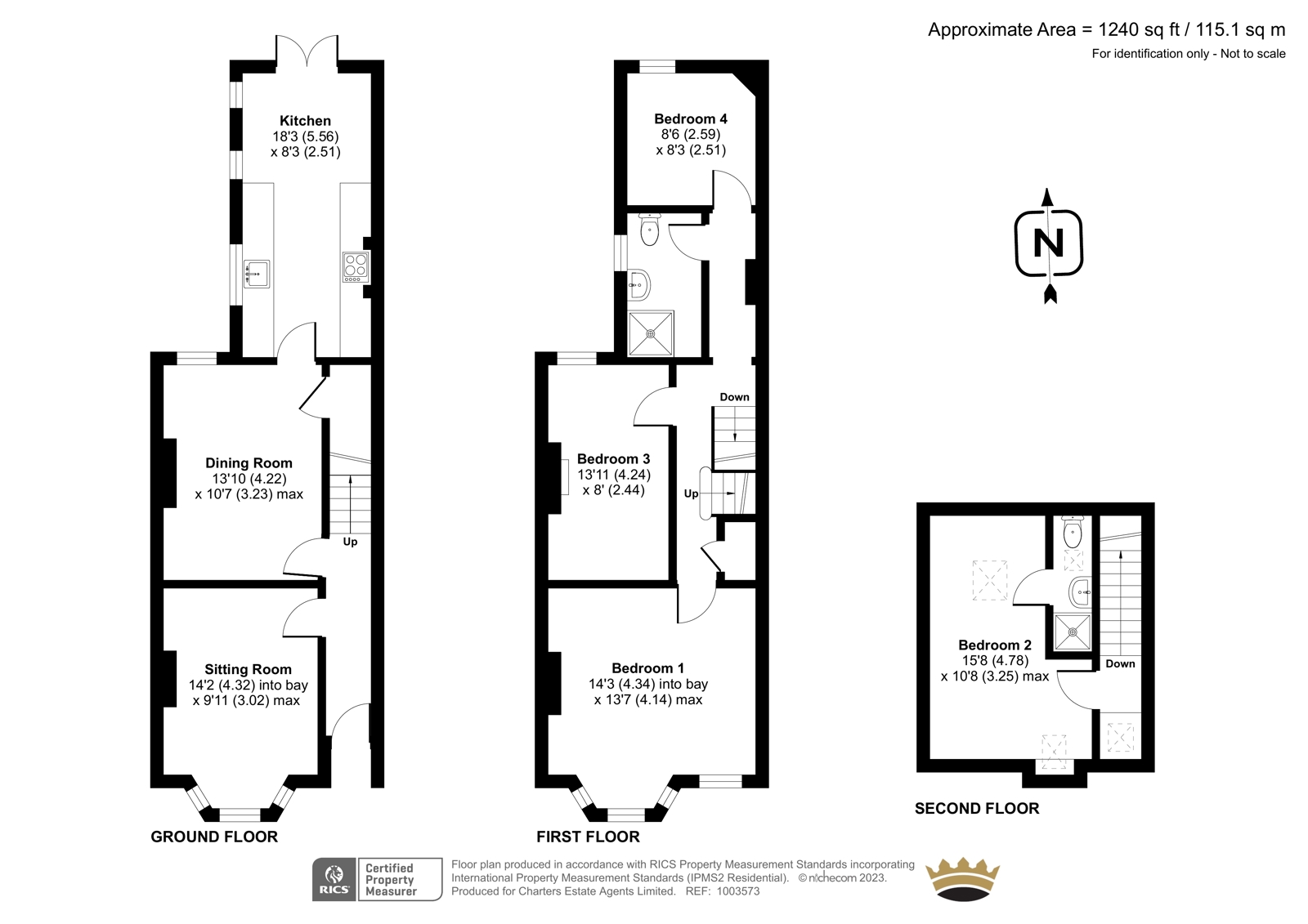 46, Fairfield Road, Hampshire floorplan
