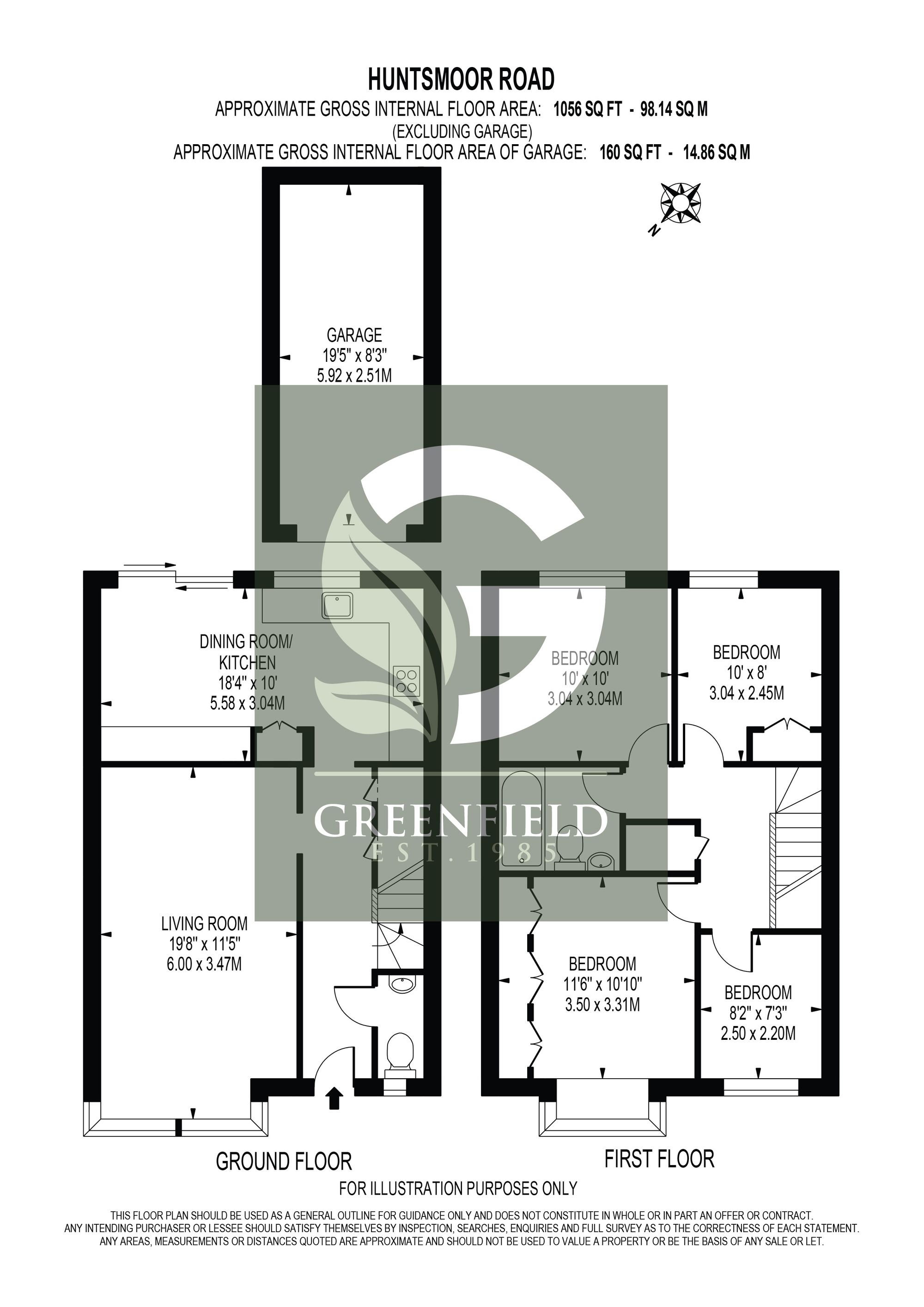 15 Huntsmoor Road, Epsom floorplan