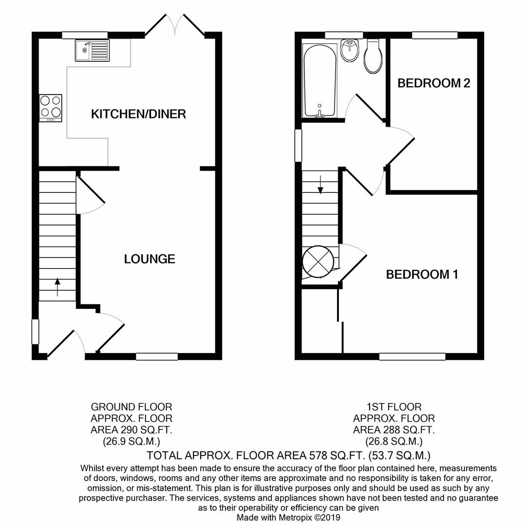 1, Rossington Drive, Derby floorplan