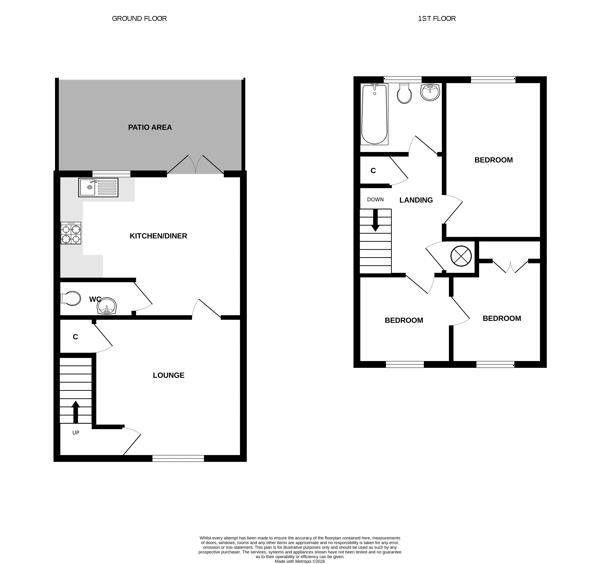 27, Harvenna Heights, St. Columb floorplan