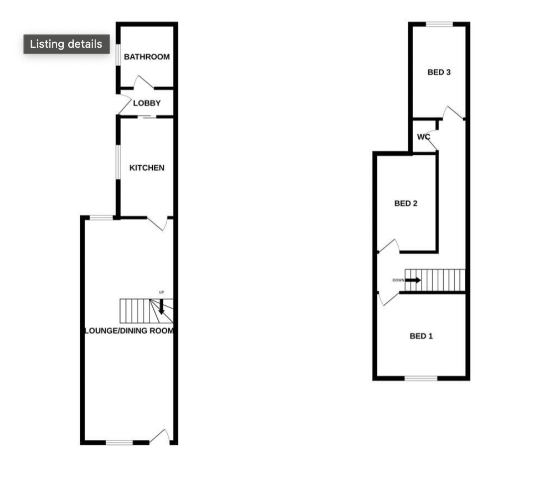 38, Grasmere Street, Leicester floorplan