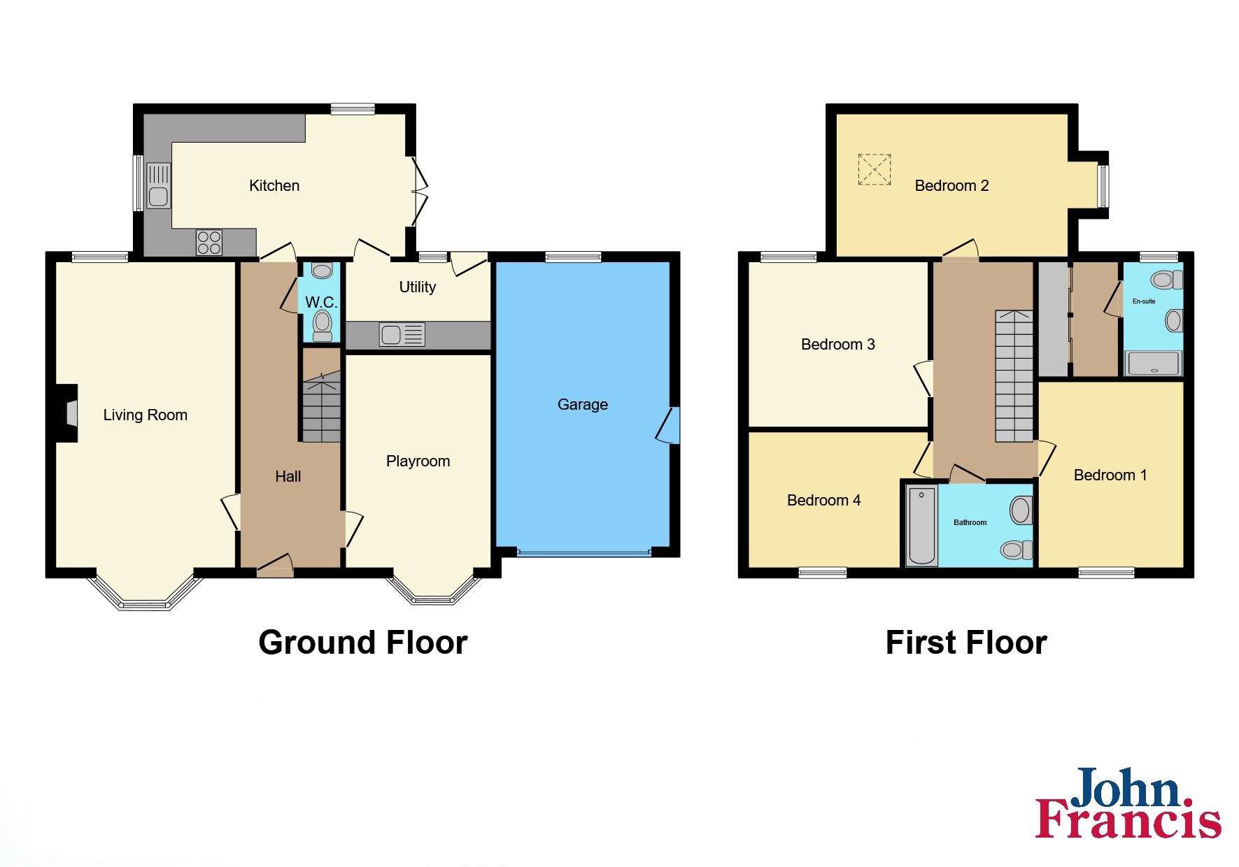 4, Knights Court, Narberth floorplan