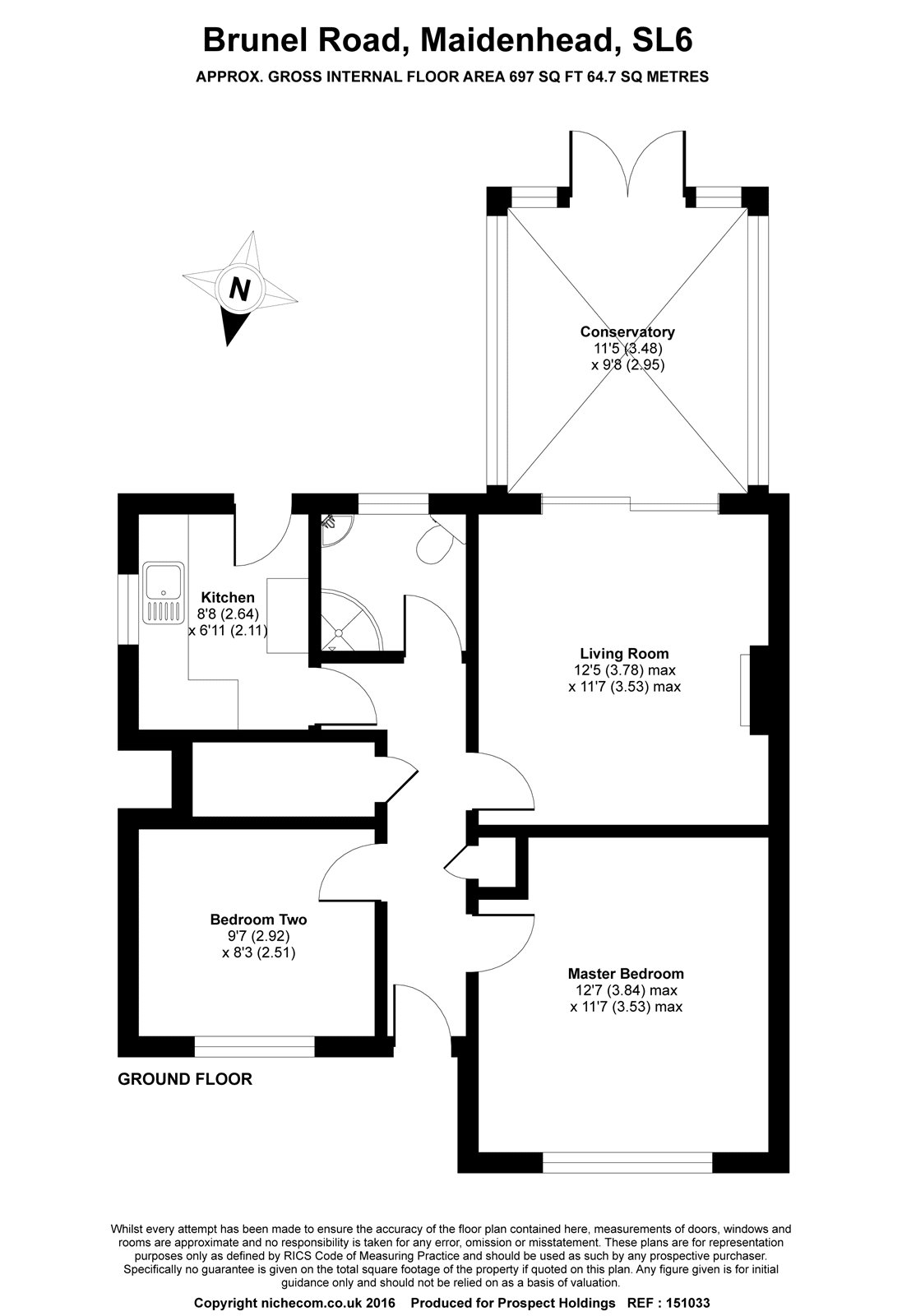 2 Bedrooms Maisonette to rent in Brunel Road, Maidehead, Berkshire SL6