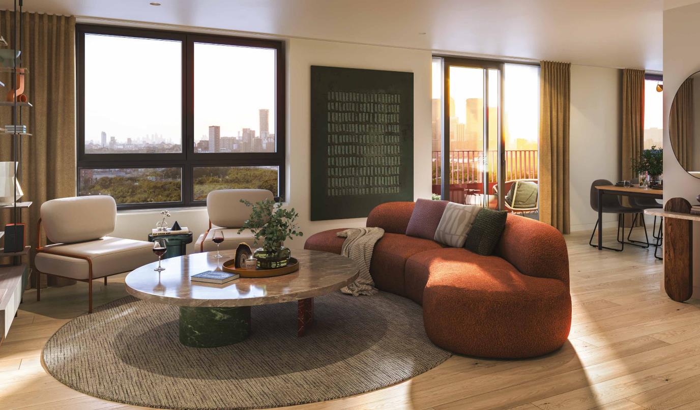 1-bed flat on 202, £450,000