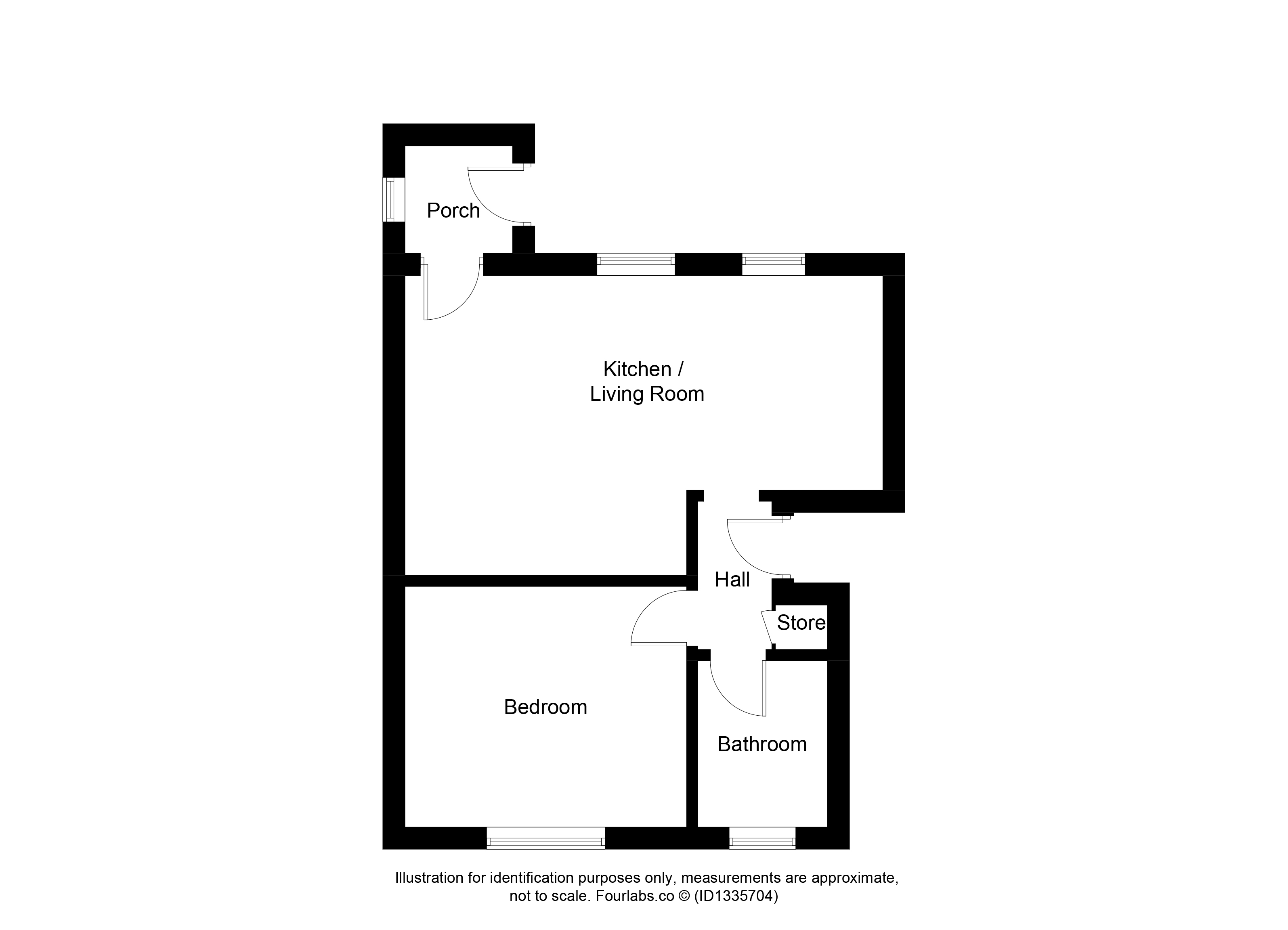 3A, Victoria Crescent, Elgin floorplan