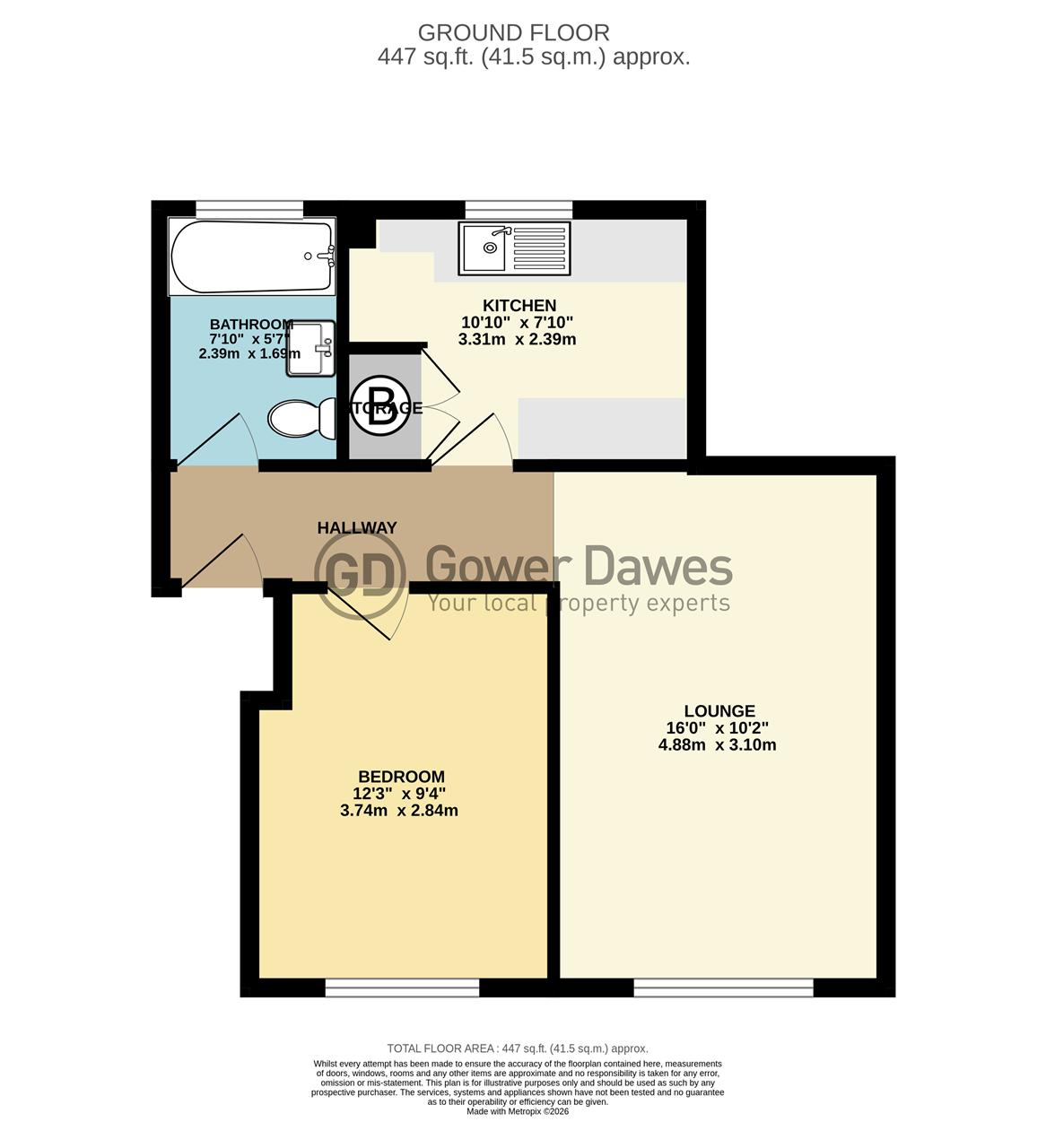 Flat 8, Heberden Court, Wingrove Drive, Purfleet-on-Thames floorplan