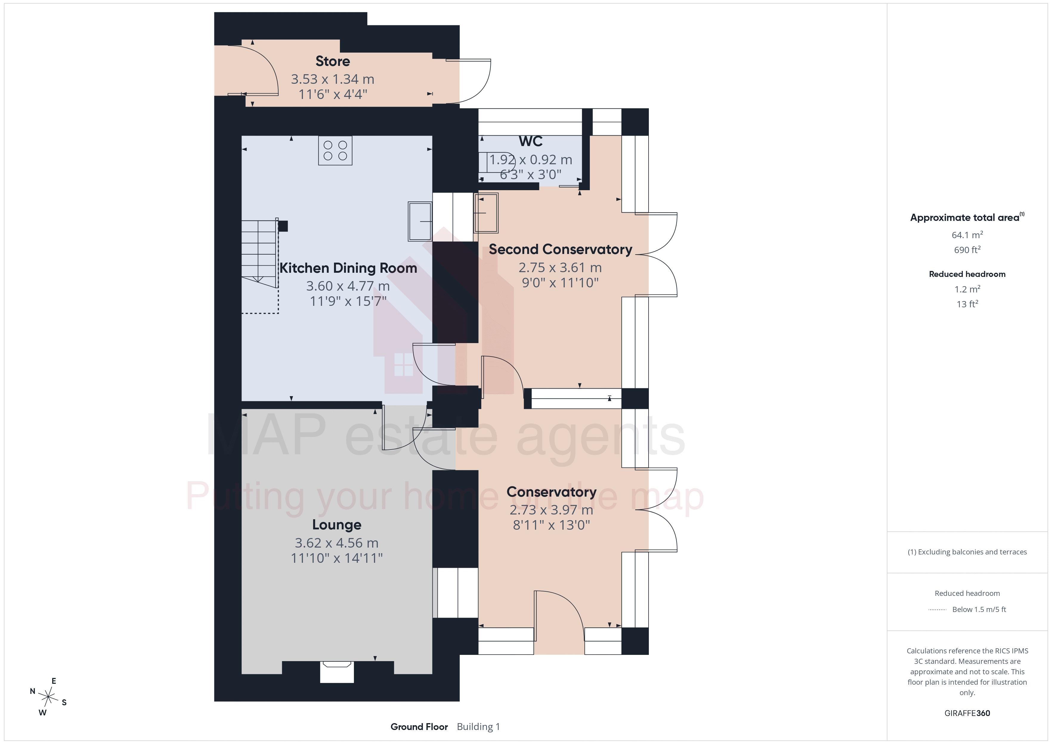 The Cottage, Pennance Lane, Redruth floorplan
