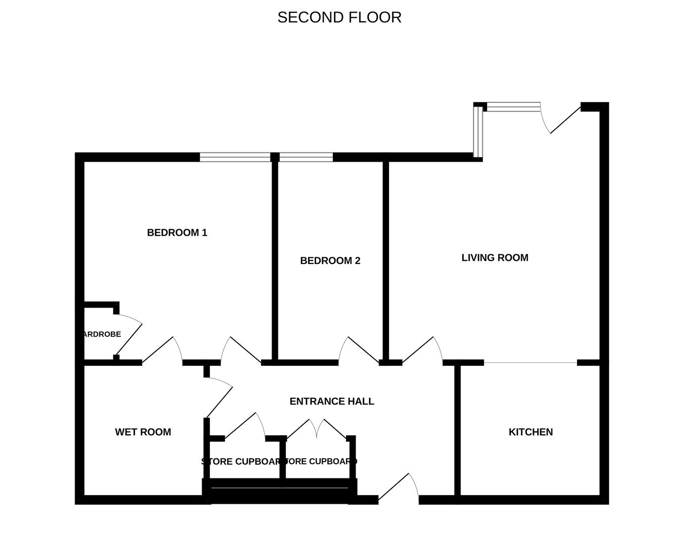 Trafalgar Road, Tewkesbury floorplan
