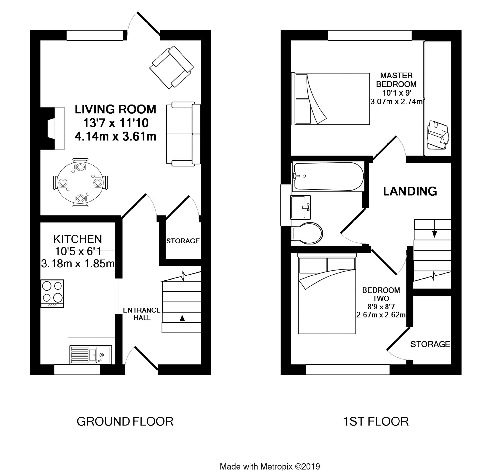 2 Bedrooms Terraced house for sale in Frensham, Bracknell RG12