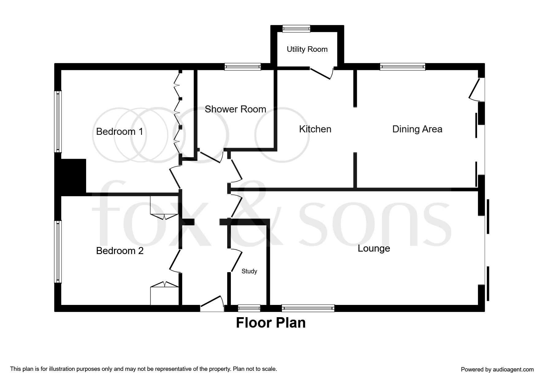 2 Bedrooms Detached bungalow for sale in Valebridge Road, Burgess Hill RH15
