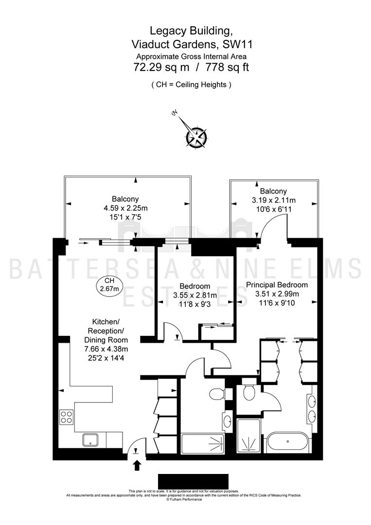 Legacy Building, Embassy Gardens floorplan