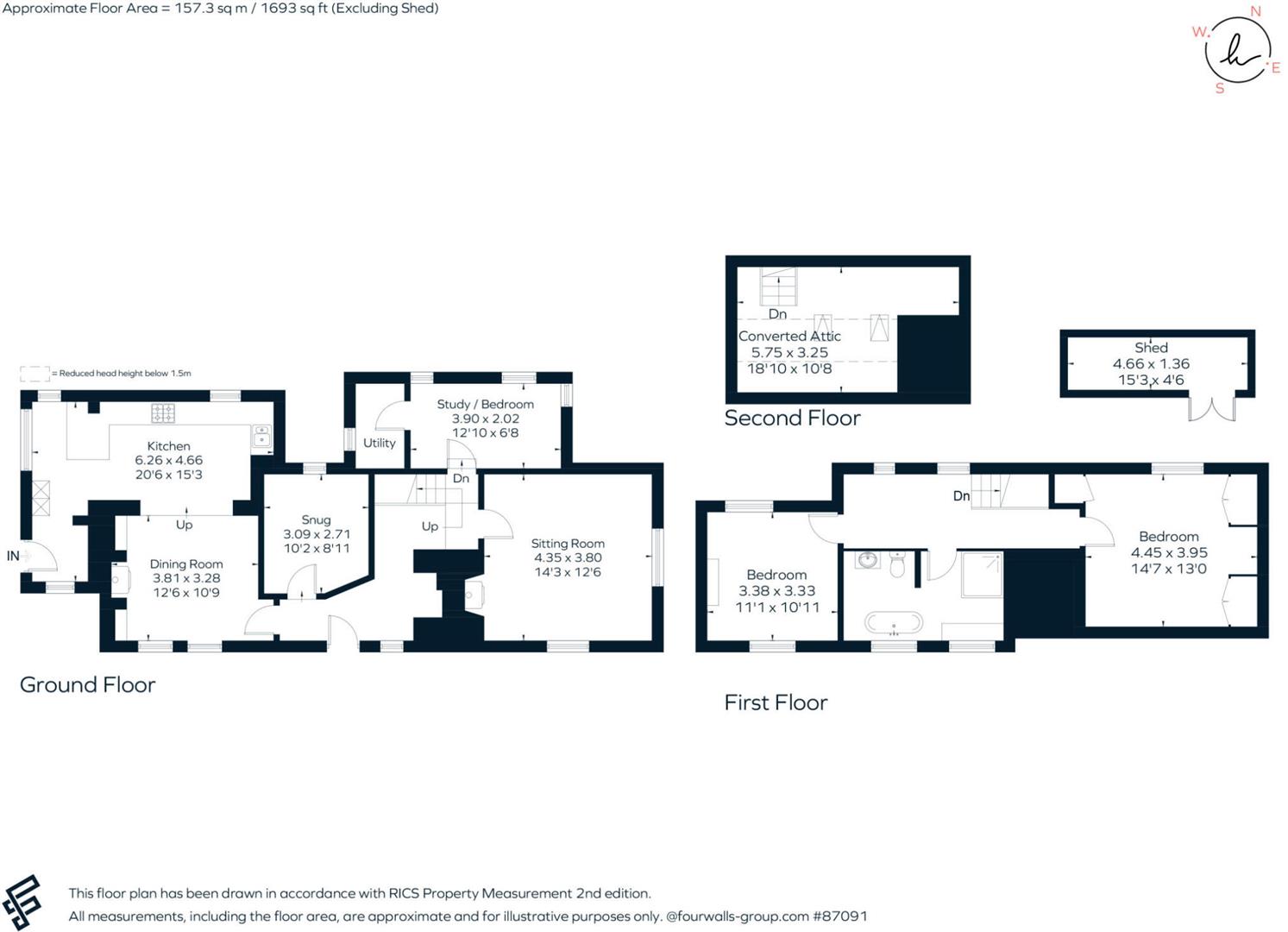 1, Mill Lane, Calne floorplan