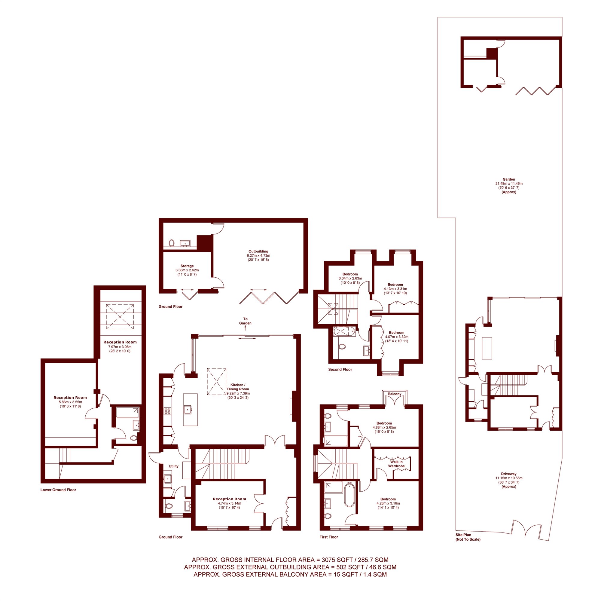 2, Firs Avenue, London floorplan