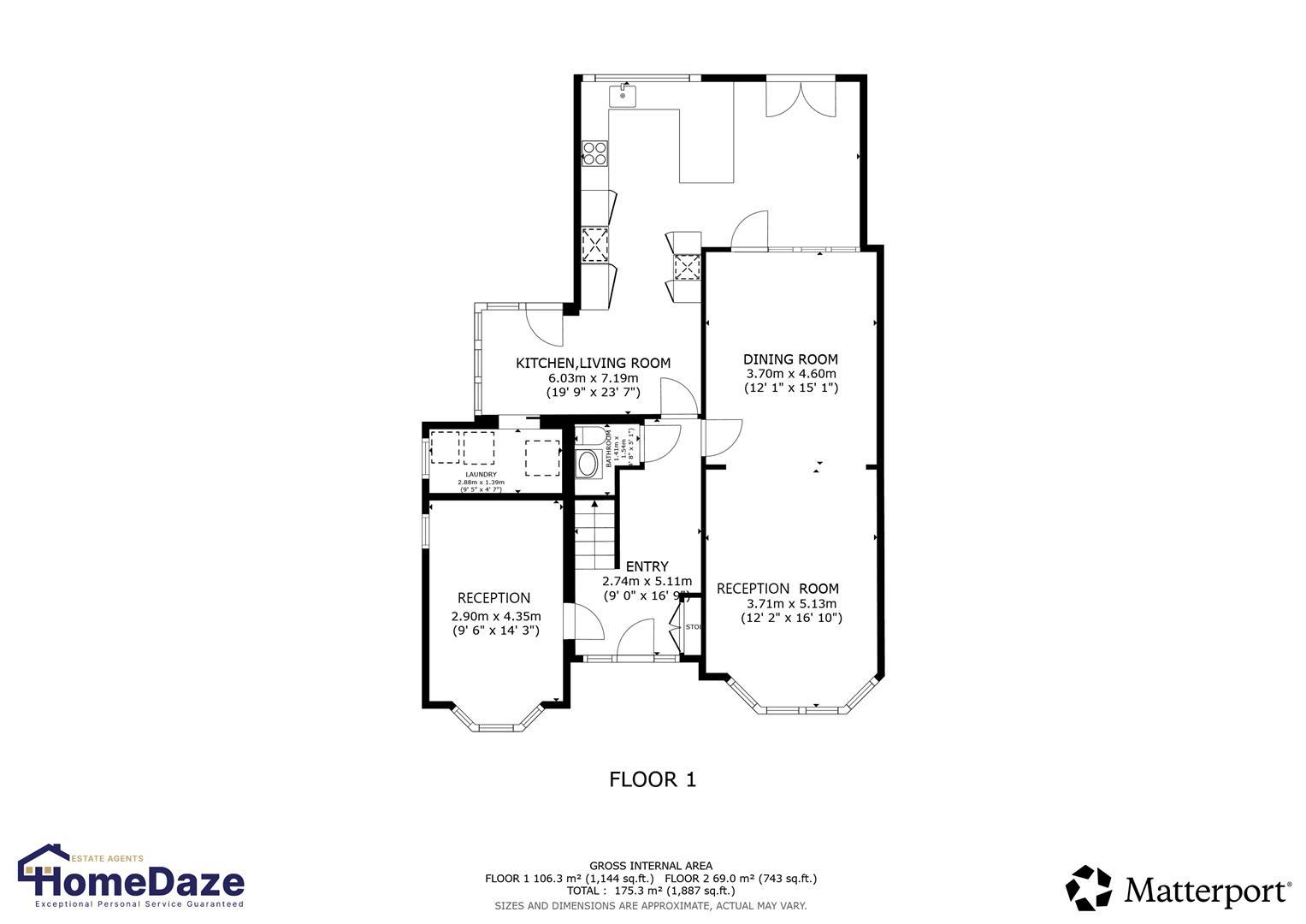 9, Butt Hill Avenue, Manchester floorplan