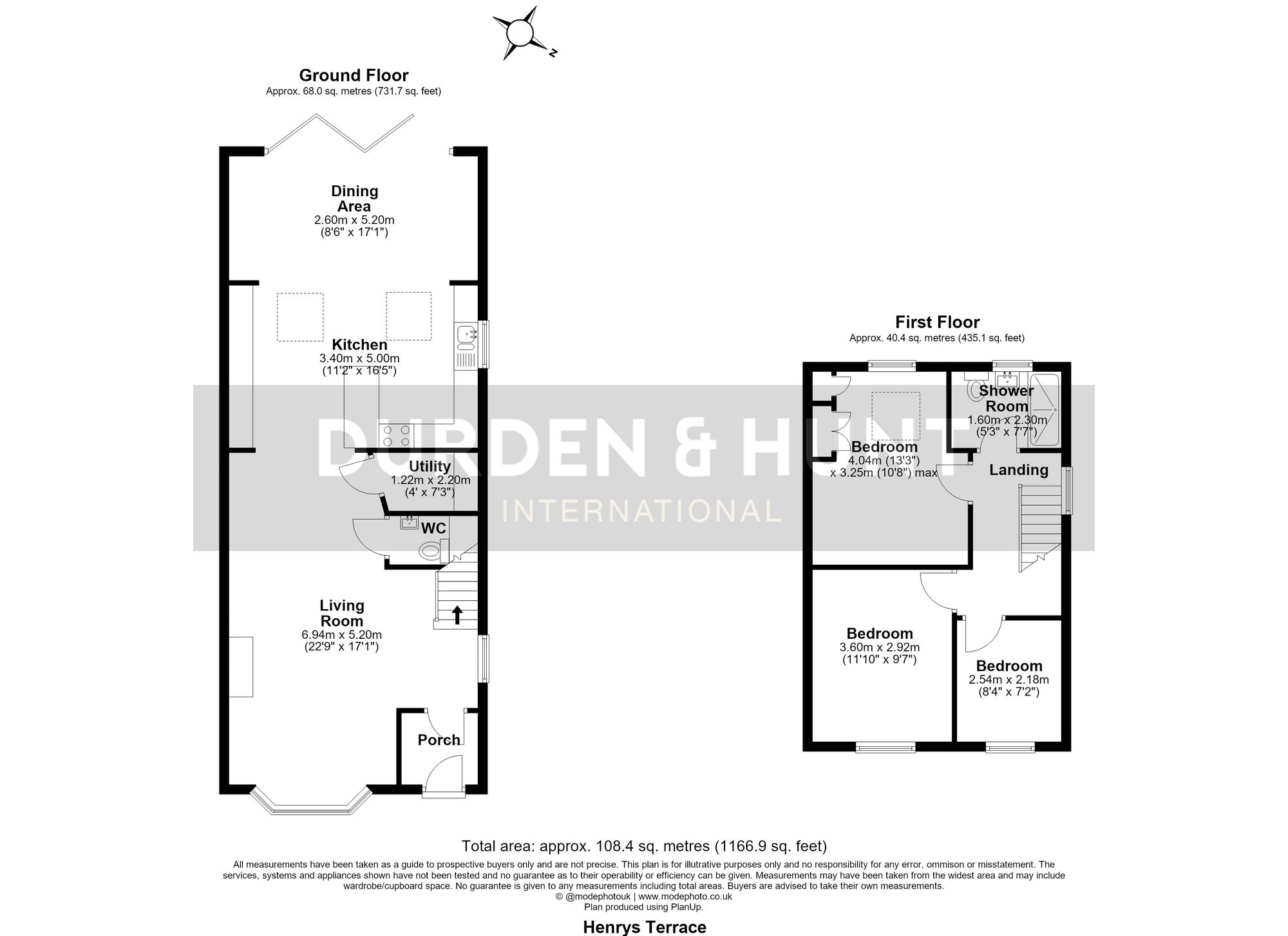 33 Henrys Terrace Ongar Road, Brentwood floorplan