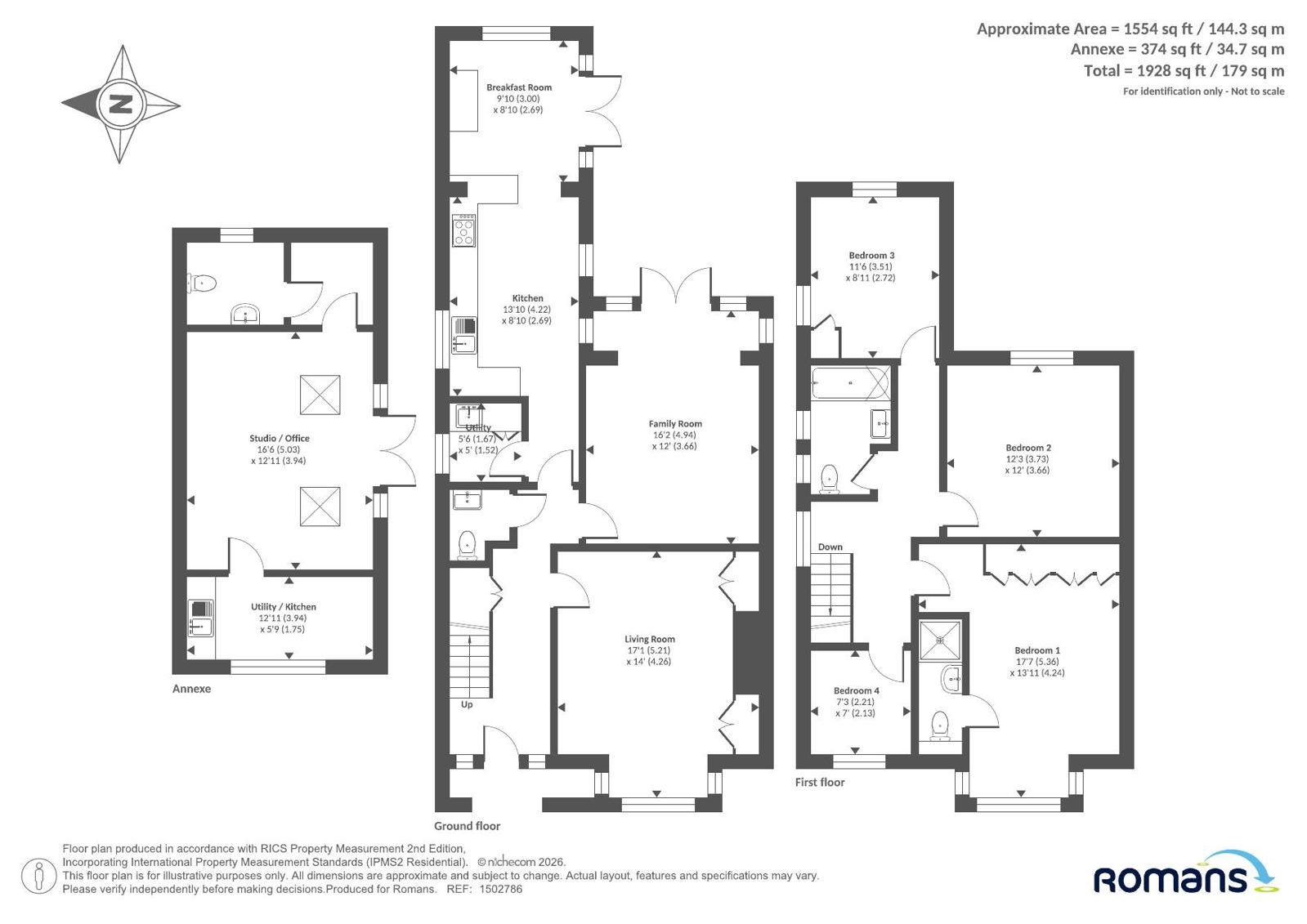 166, Farnborough Road, Hampshire floorplan