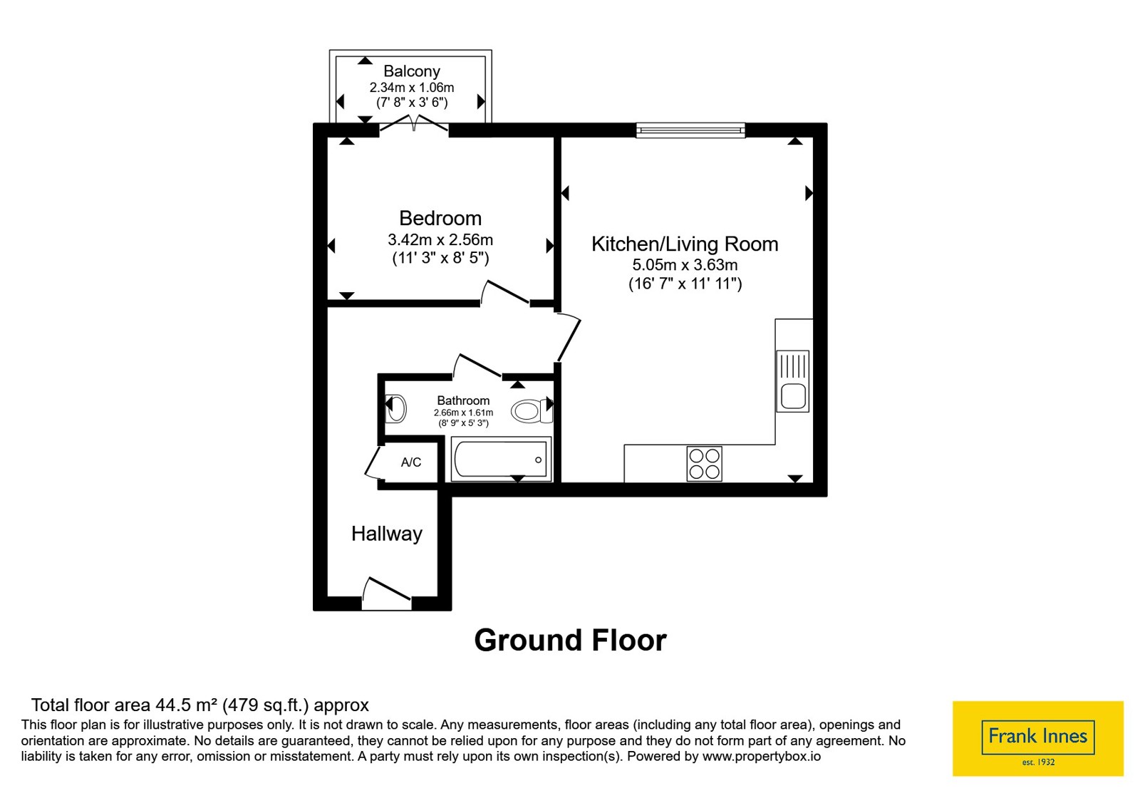 8 Aston House,, Horse Chestnut Close, Derbyshire floorplan
