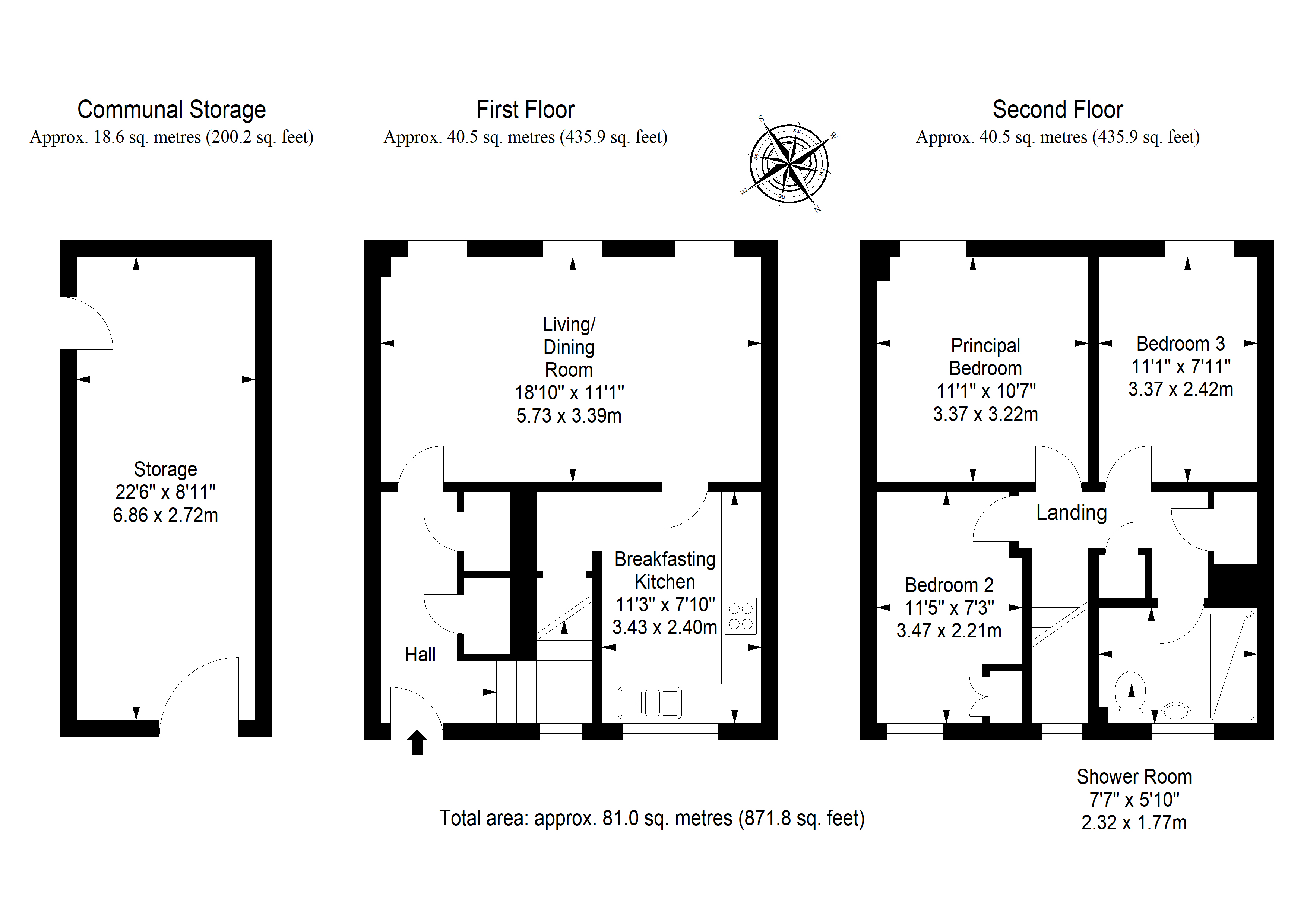 10, Tyne Court, Haddington floorplan