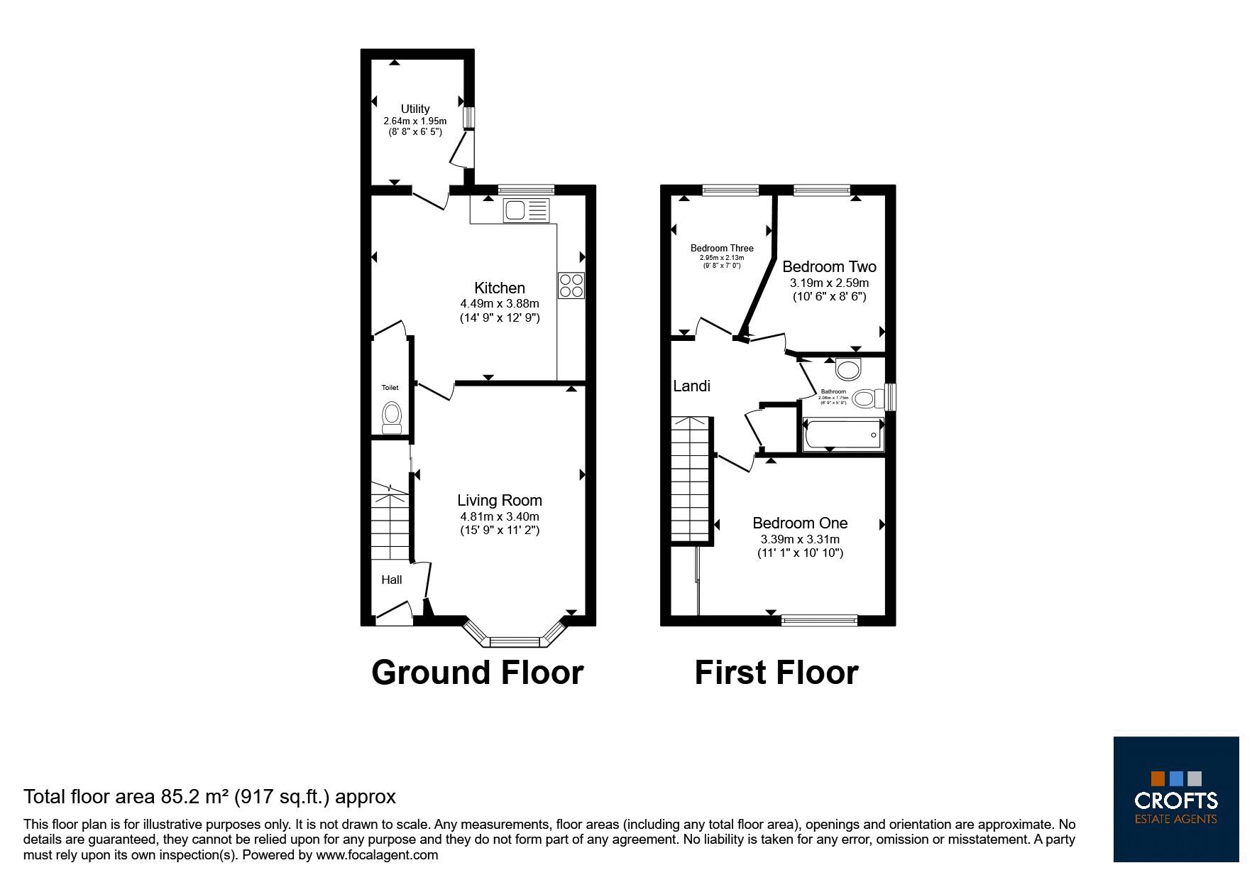 2 Willscroft, The Square, Barrow-Upon-Humber floorplan