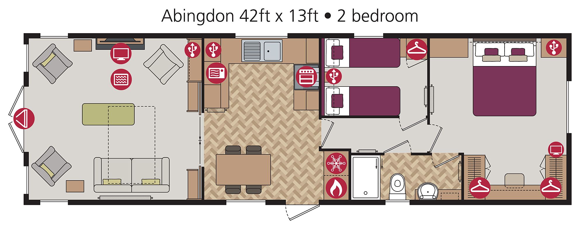 Plot 60, Pemberton Abingdon, Pisces Country Park, Welney floorplan