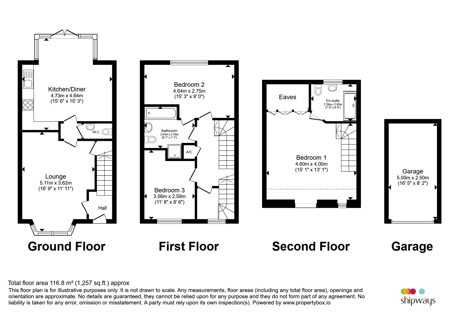 Hertz Close, Rugby floorplan