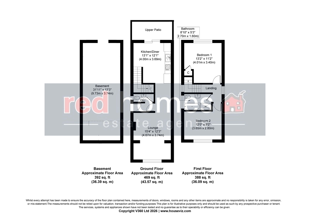 44A, Upland Drive Devon, Plymouth floorplan