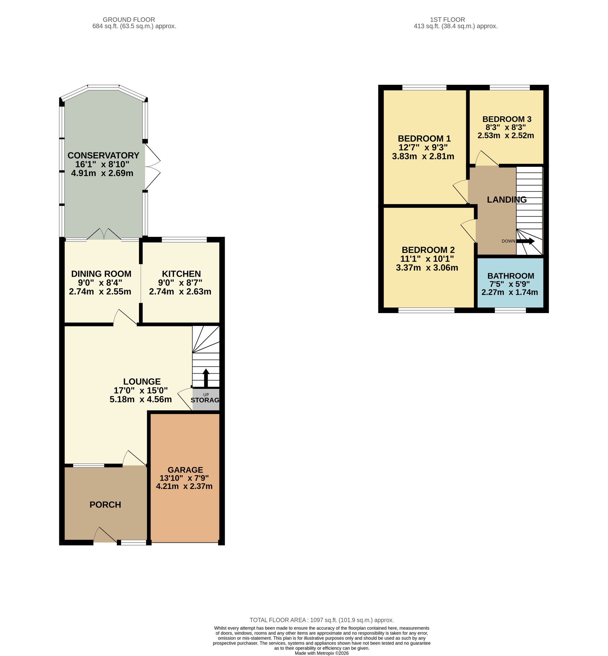 69 Meadowcroft, Manchester floorplan