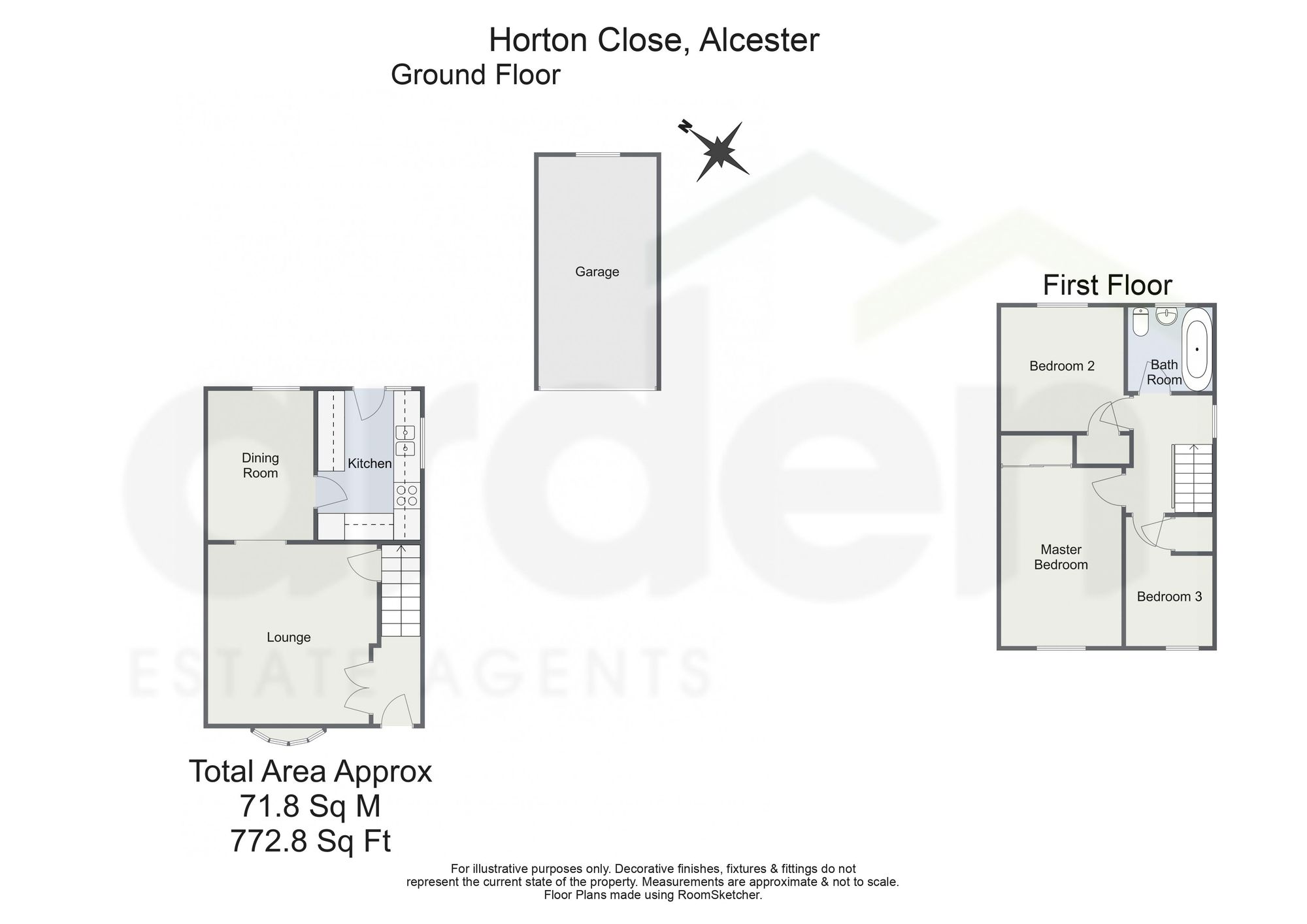 26 Horton Close, Alcester floorplan