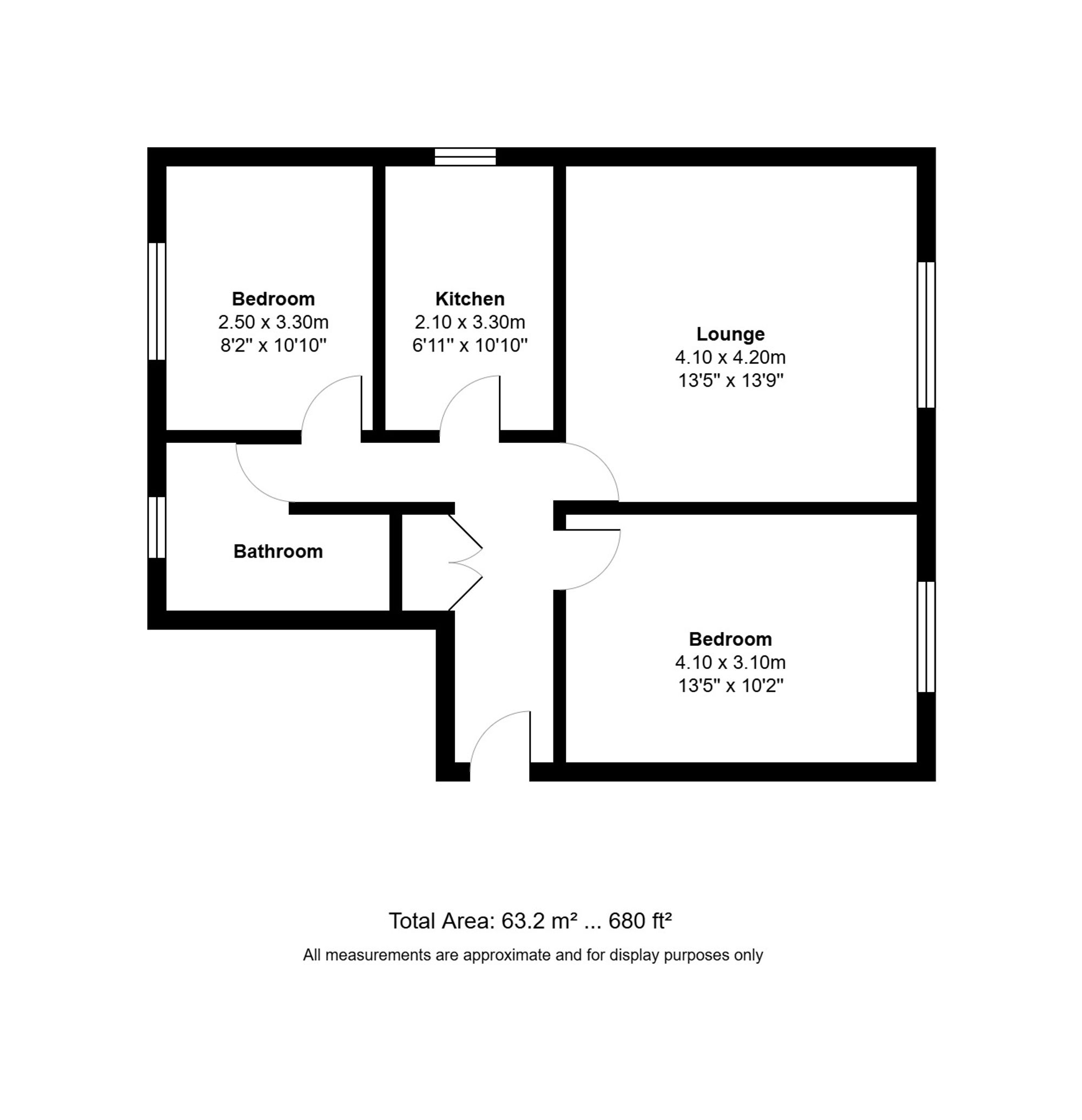 Flat 4, Rosehill Mansion Rosehill Drive, Ormskirk floorplan