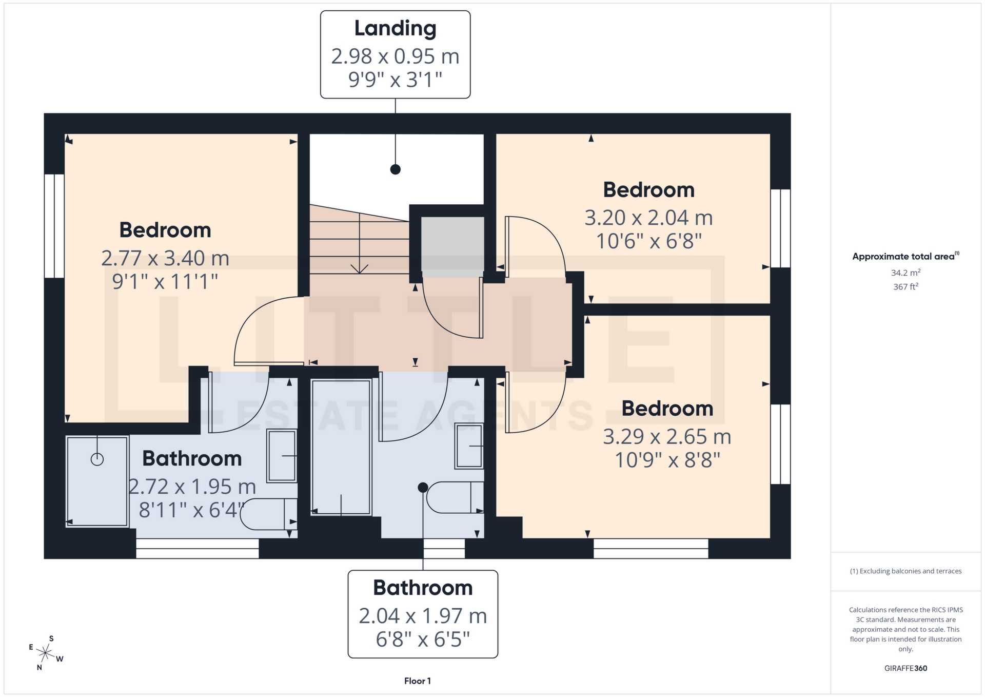 12, Aspen Close, Prescot floorplan