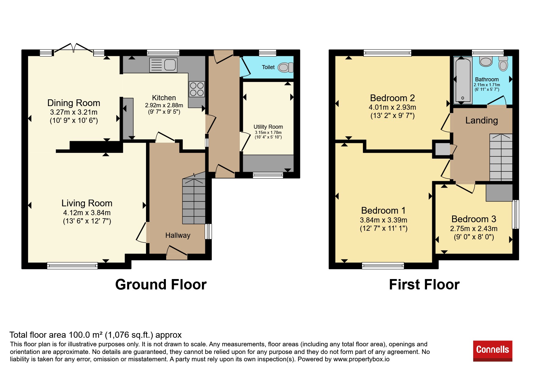 23, Friezland Road, Tunbridge Wells floorplan