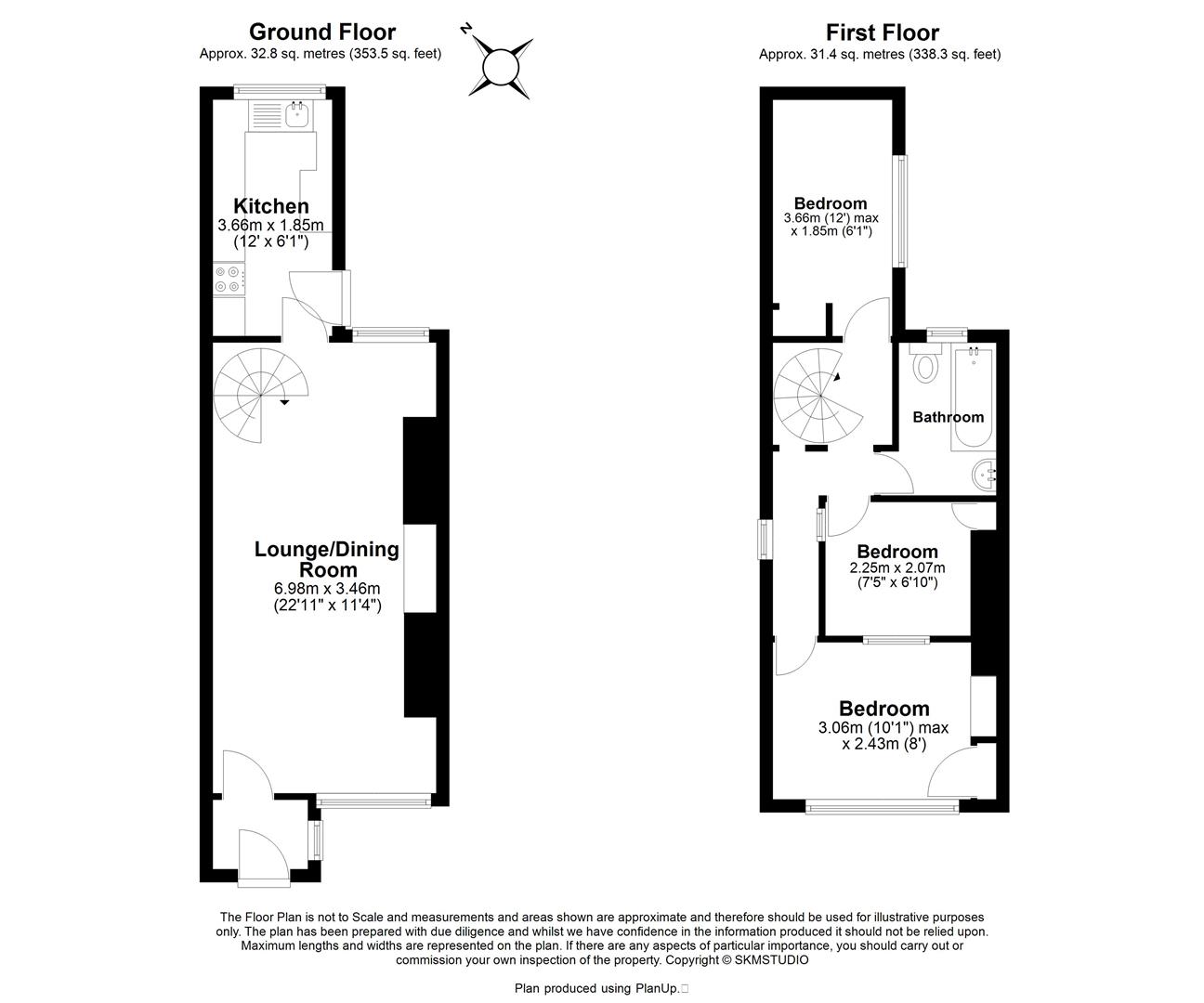 261, New Road, Croxley Green floorplan