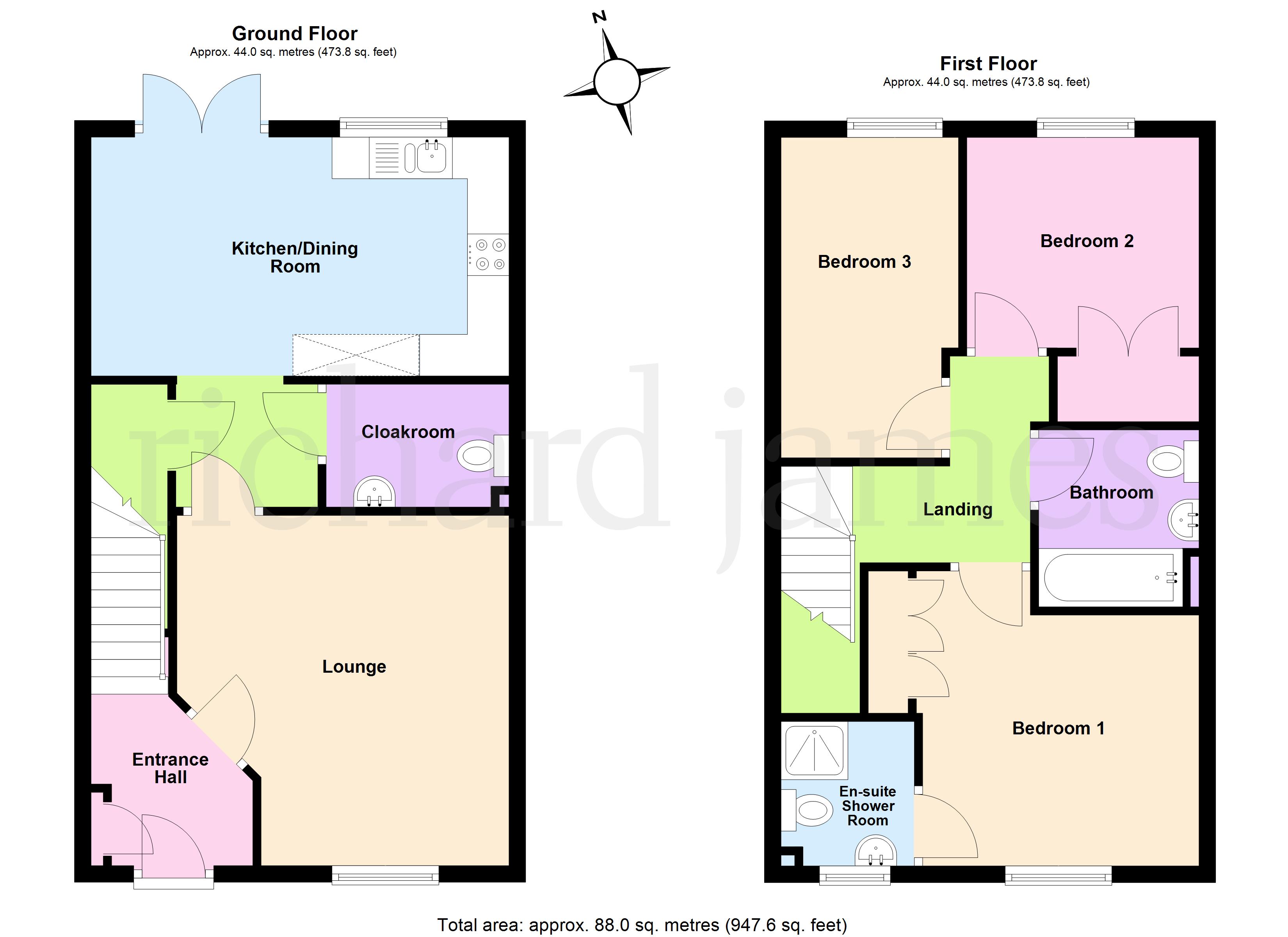 80, Beaumont Road, Wellingborough floorplan