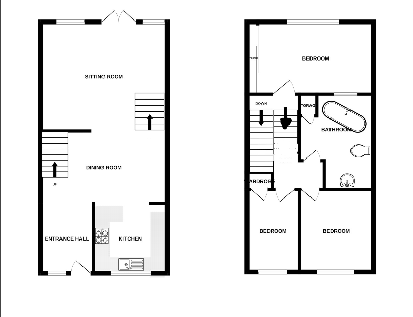 13, Eddy Road, Aldershot floorplan