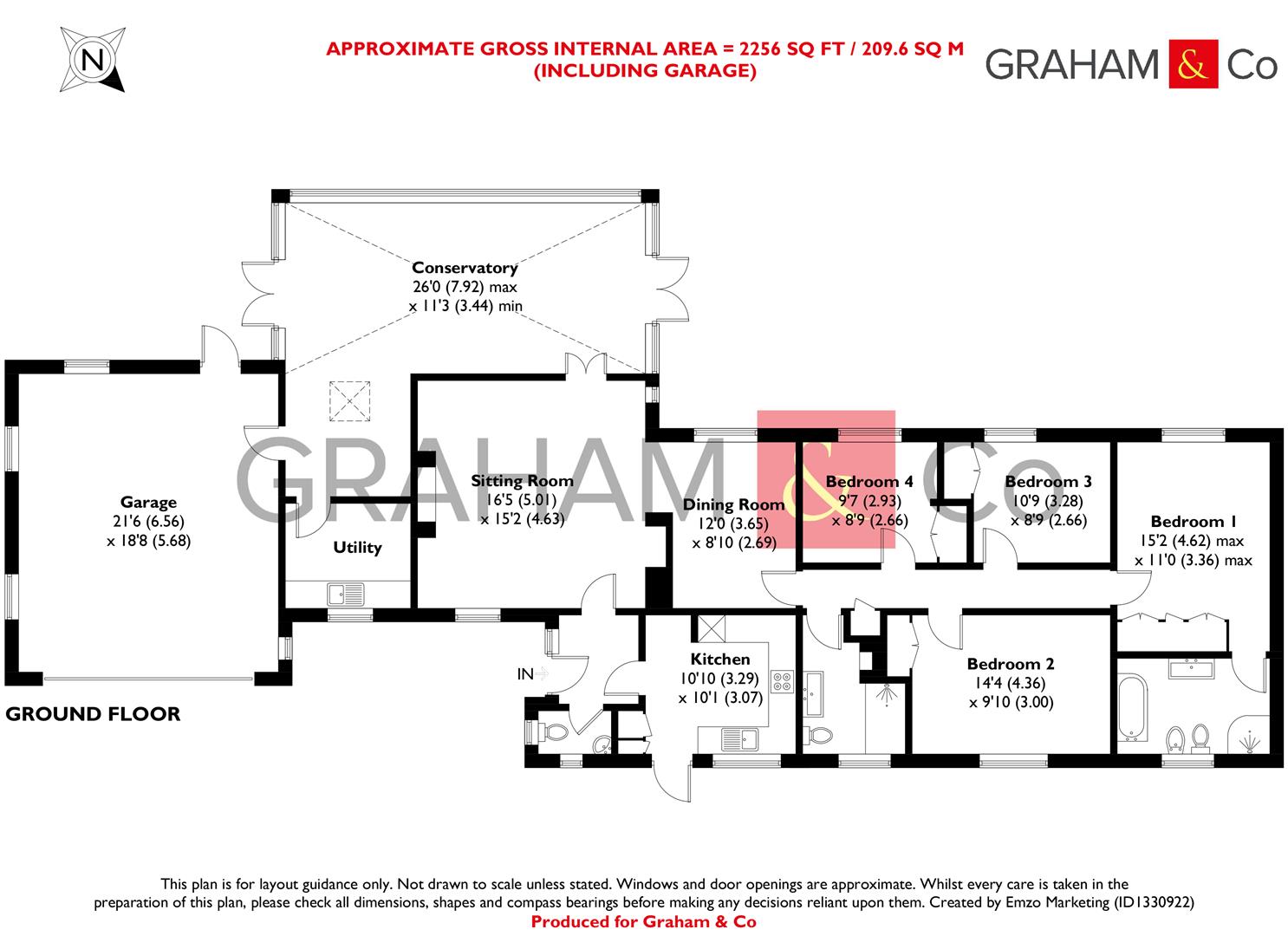 Hey Diddle Diddle, Cow Lane, Andover floorplan