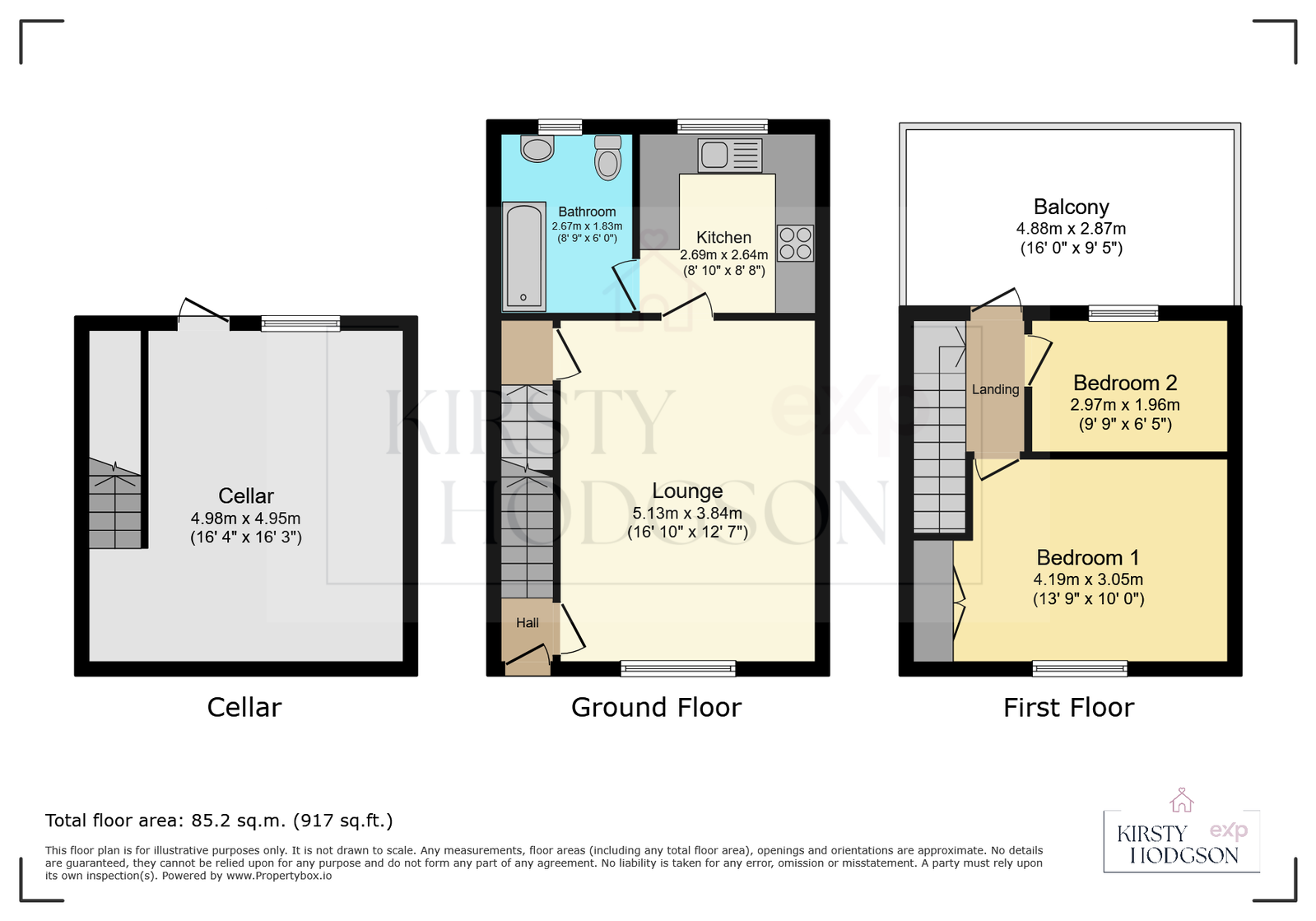 10, Highfield Terrace, Prudhoe floorplan