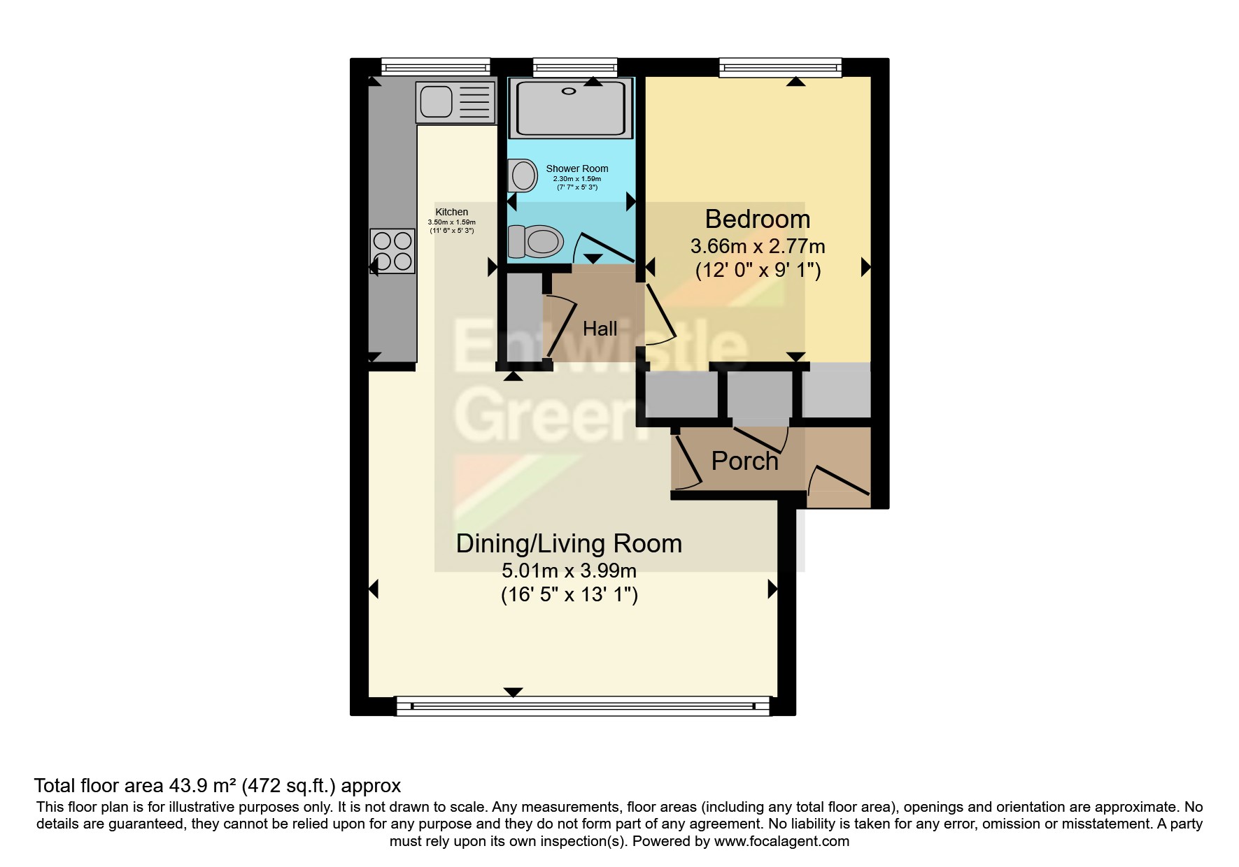 44, Gorse Hey Court, Merseyside floorplan