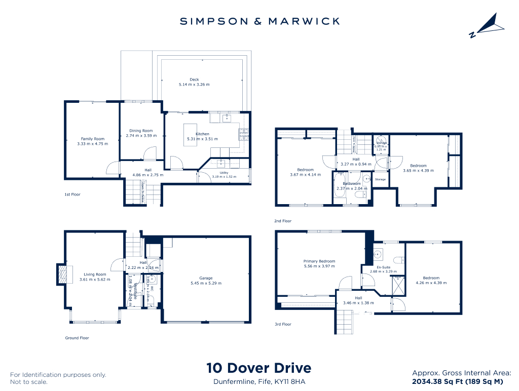 10, Dover Drive, Fife floorplan