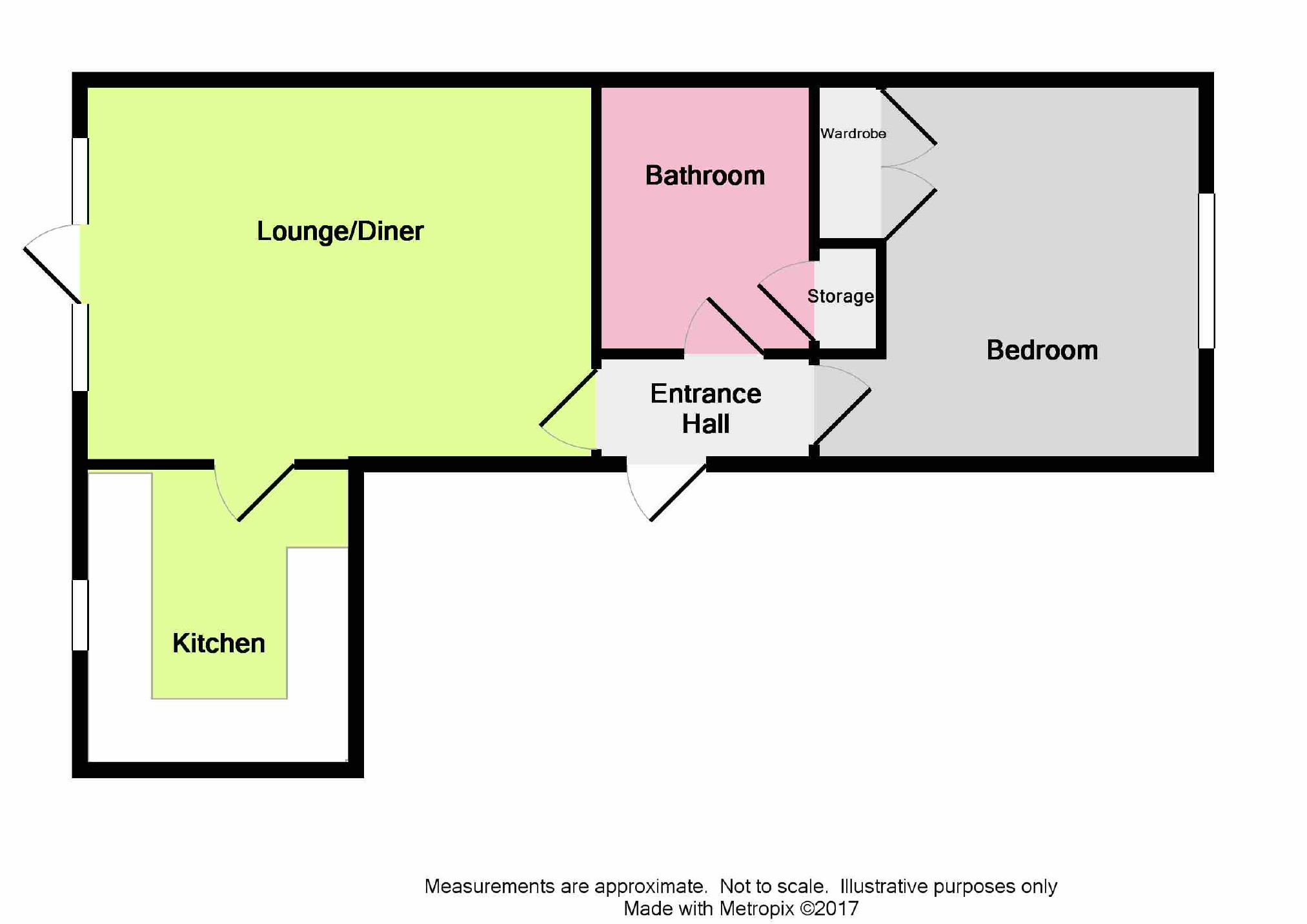 1 Bedrooms Flat for sale in Apsley Mews, Little High Street, Worthing, West Sussex BN11