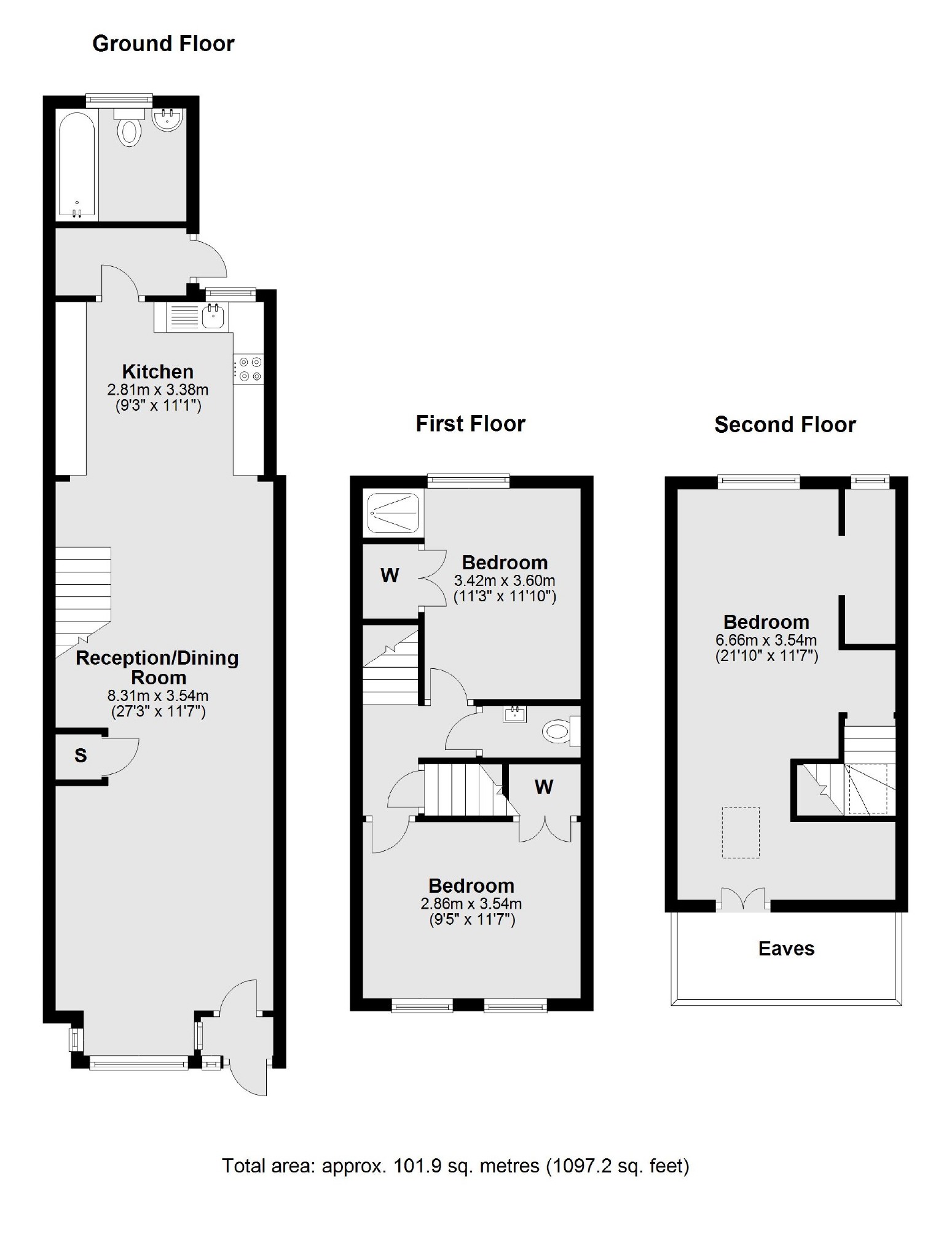 3 bed terraced house for sale in Alexandra Road, Ashford TW15 Zoopla