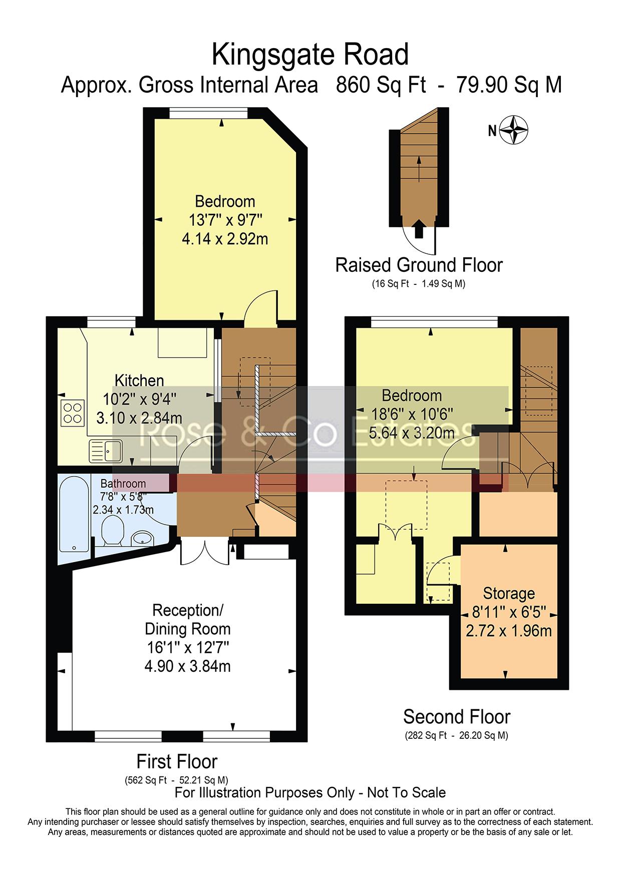 2 Bedrooms Flat for sale in Kingsgate Road, London NW6