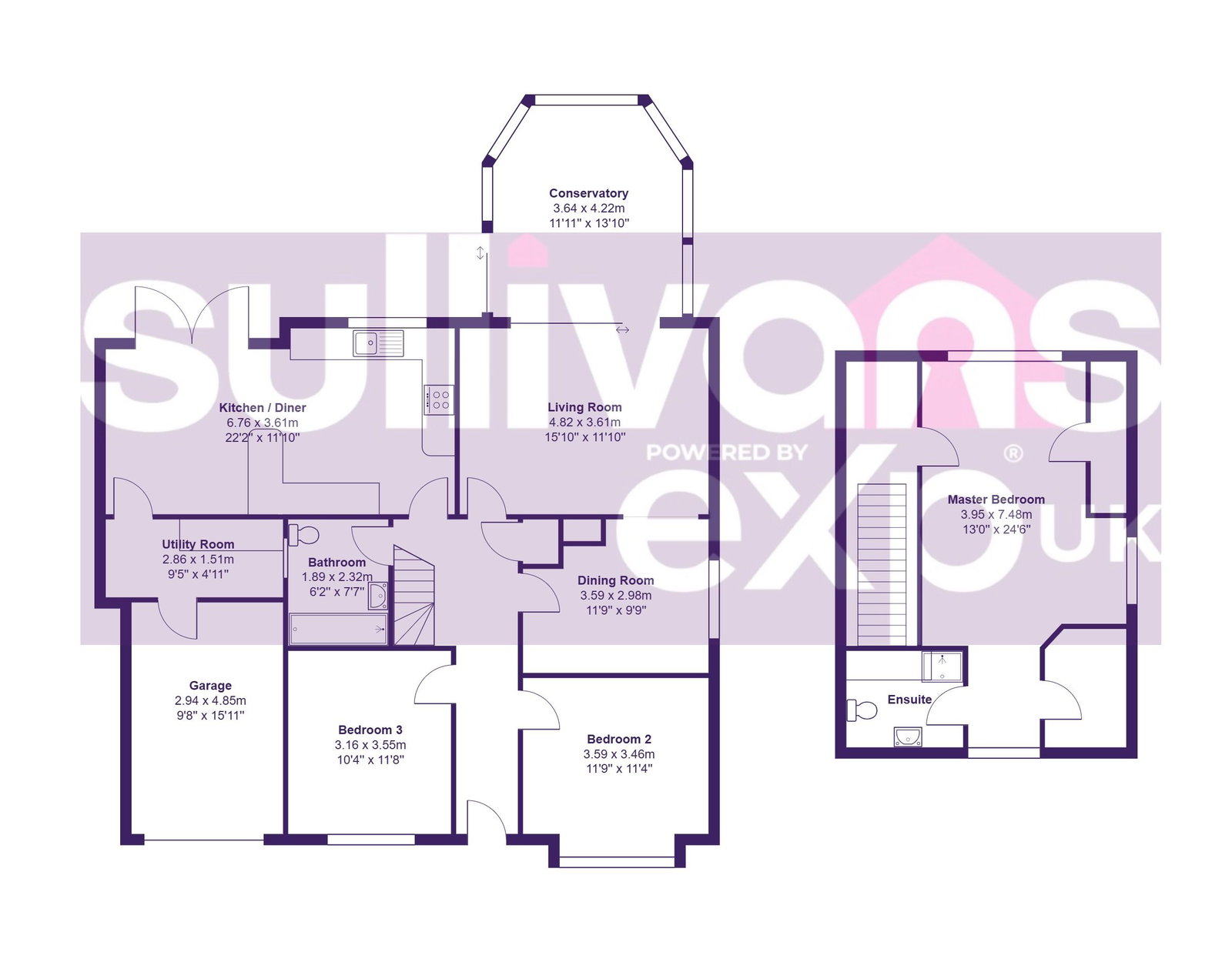 4, Hendy Close, Swansea floorplan