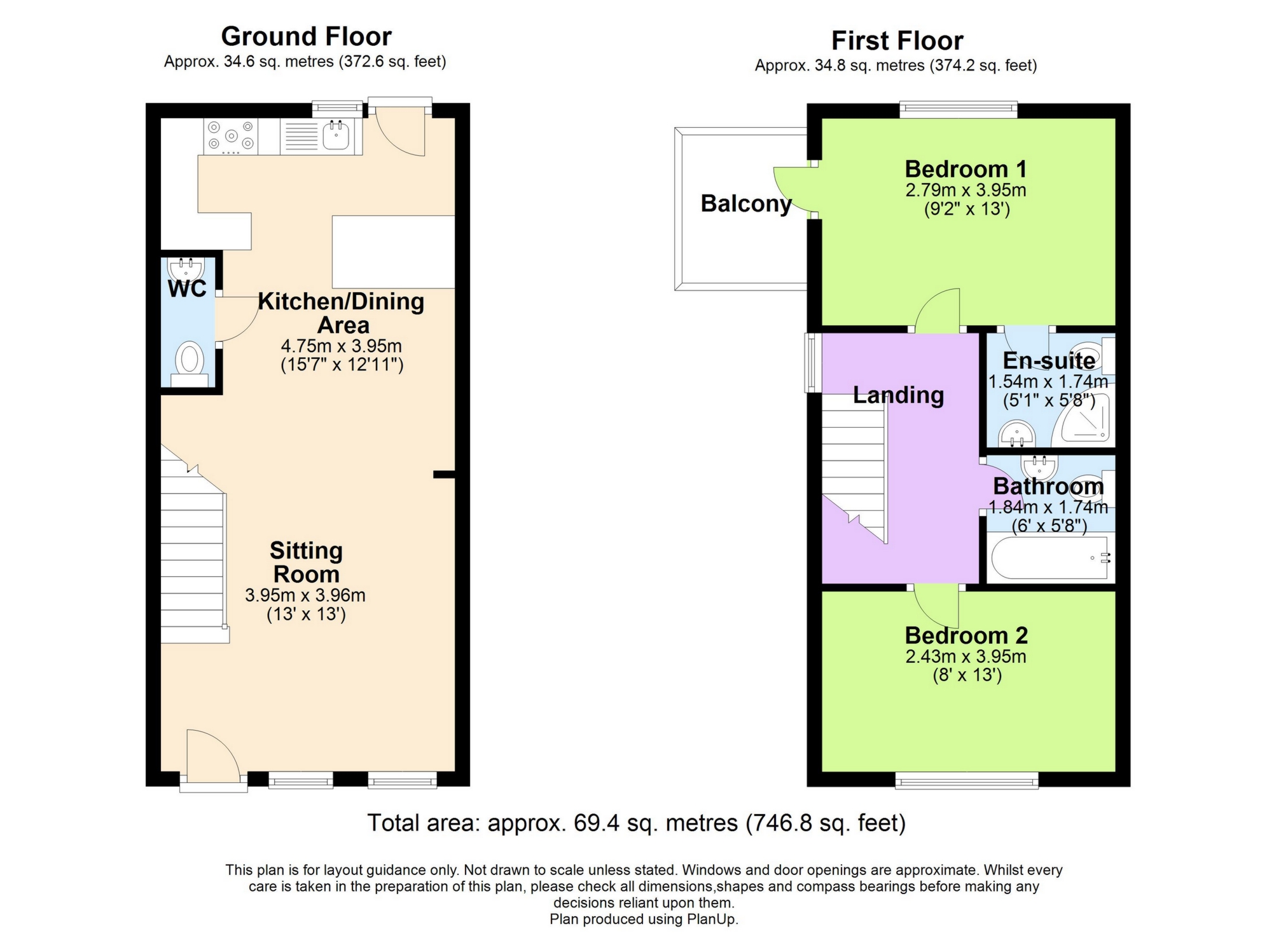 5 Bushy Ruff House, Alkham Road, Dover floorplan
