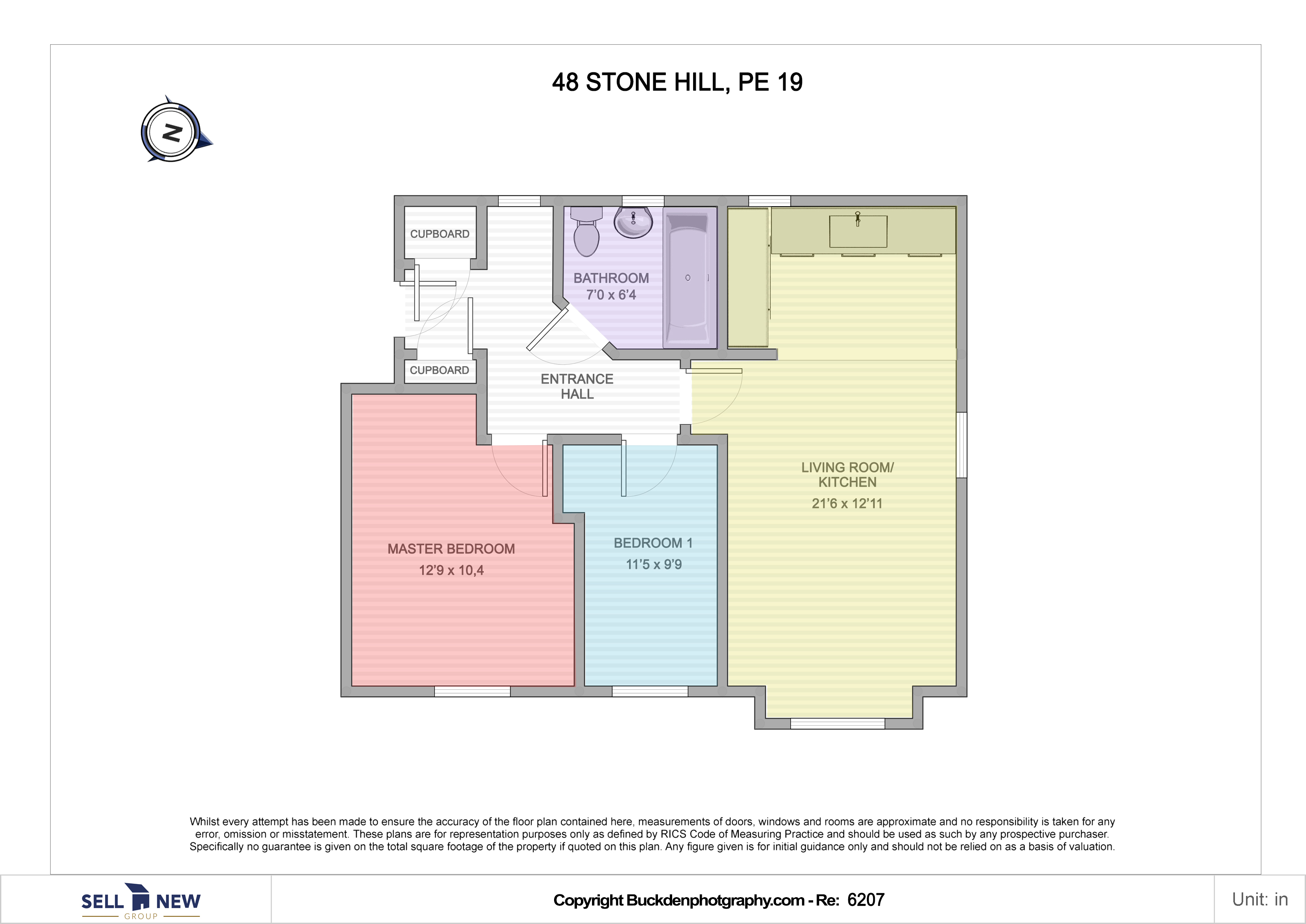 2 Bedrooms Flat for sale in Stonehill, St Neots PE19