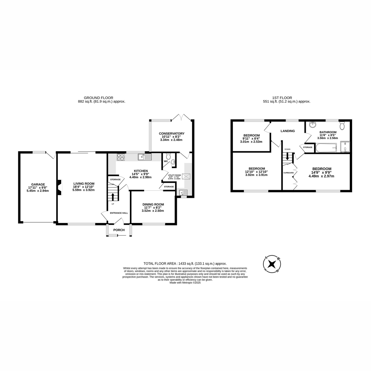 3, St. Marys Lane, Holt floorplan