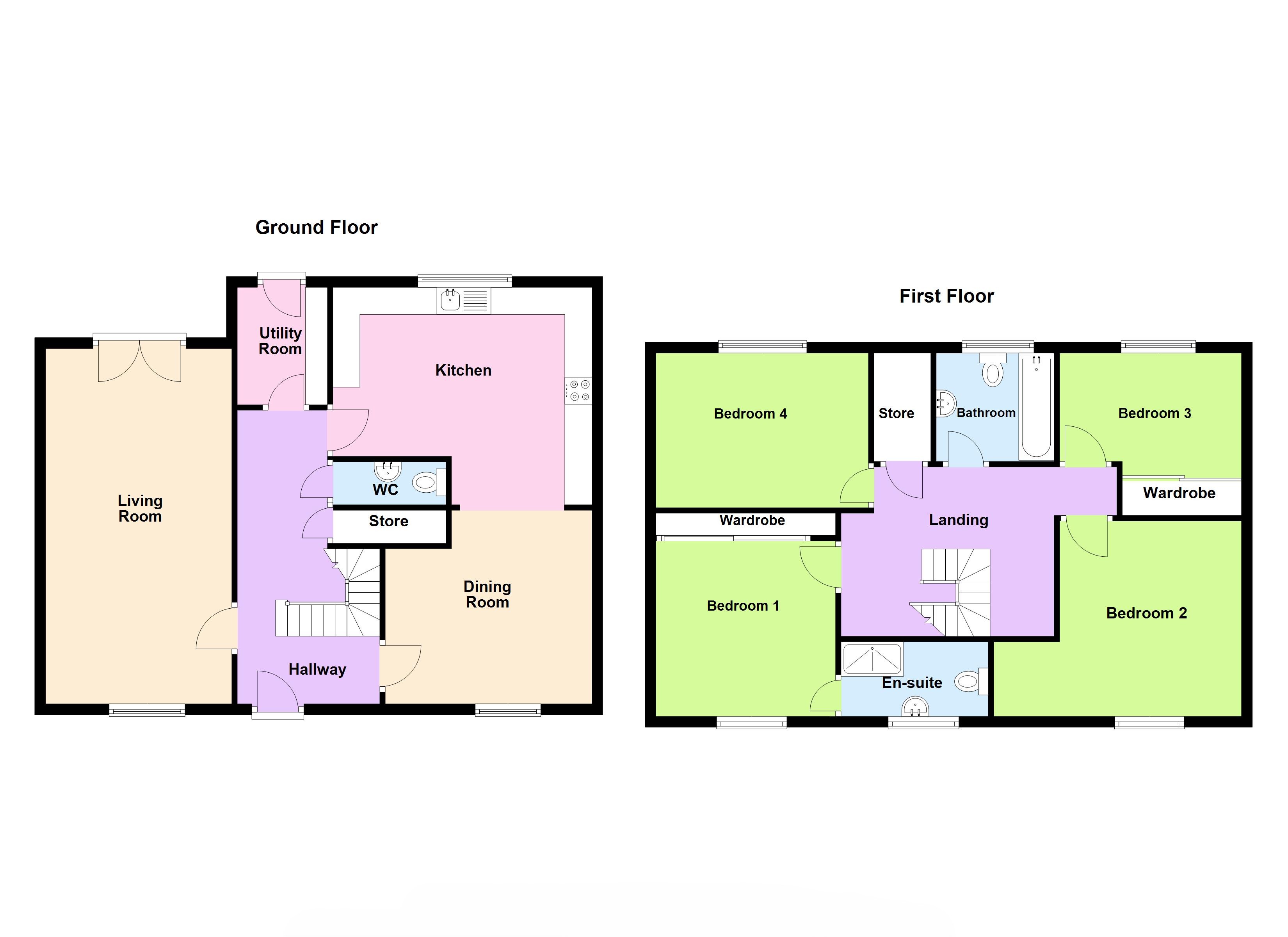 10, Sunnybank Gardens, Pembrokeshire floorplan