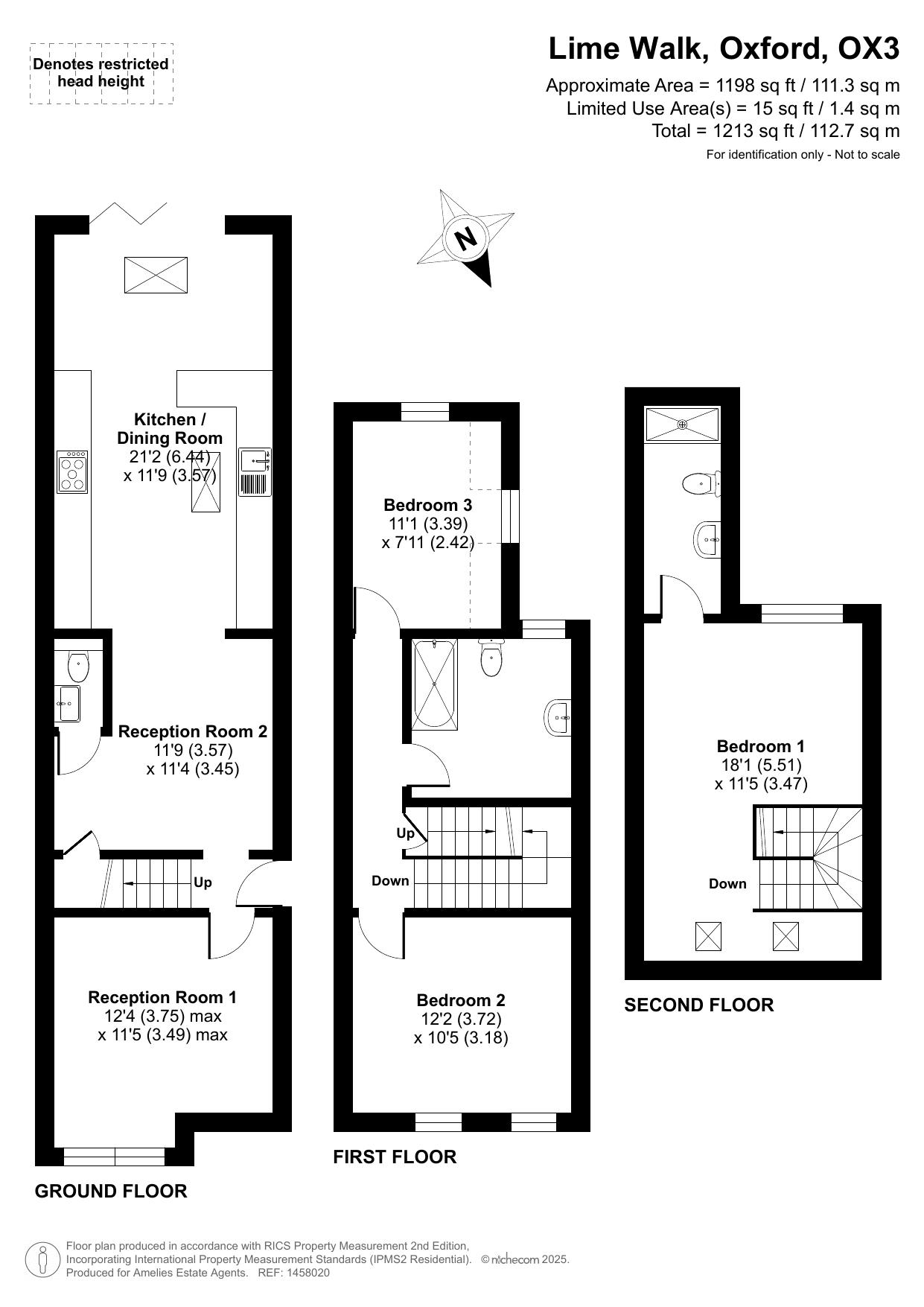 20, Lime Walk, Oxford floorplan