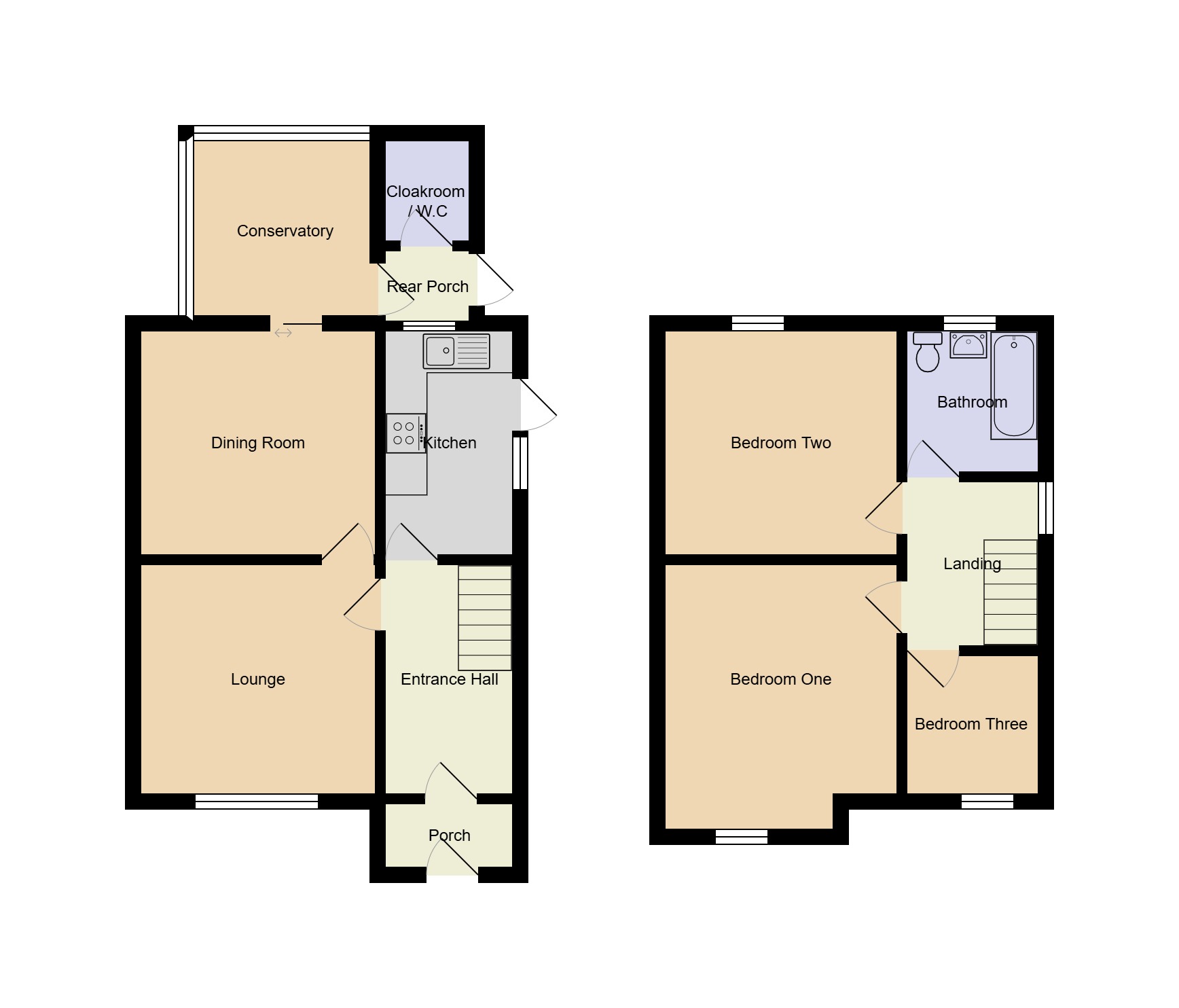 56, Nevinson Avenue, Derby, United Kingdom floorplan