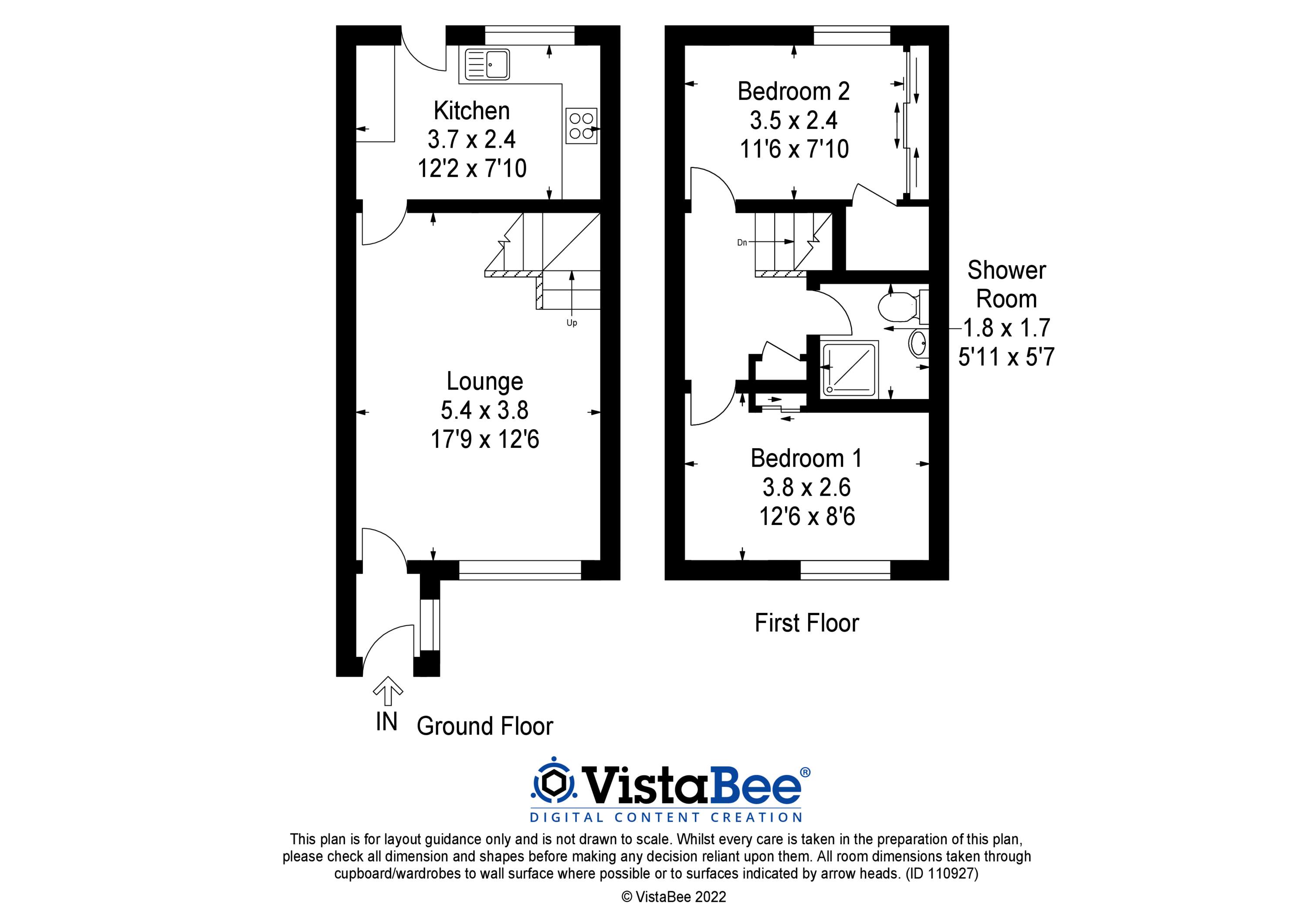 66 Hermitage Park Grove, Edinburgh EH6, 2 bedroom terraced house for