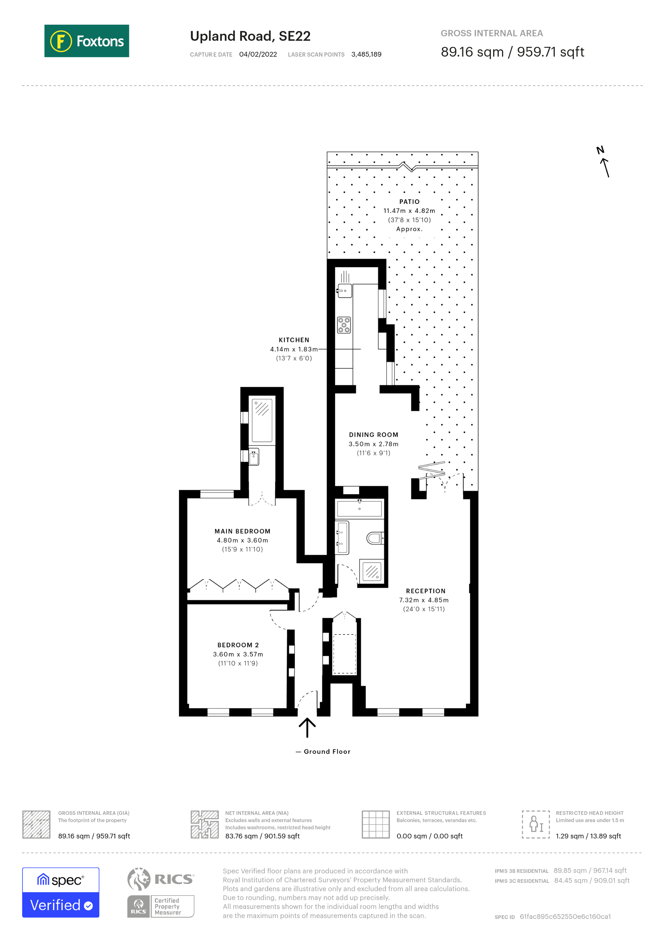 Upland Road, East Dulwich, London SE22, 2 bedroom to rent 61002326 PrimeLocation